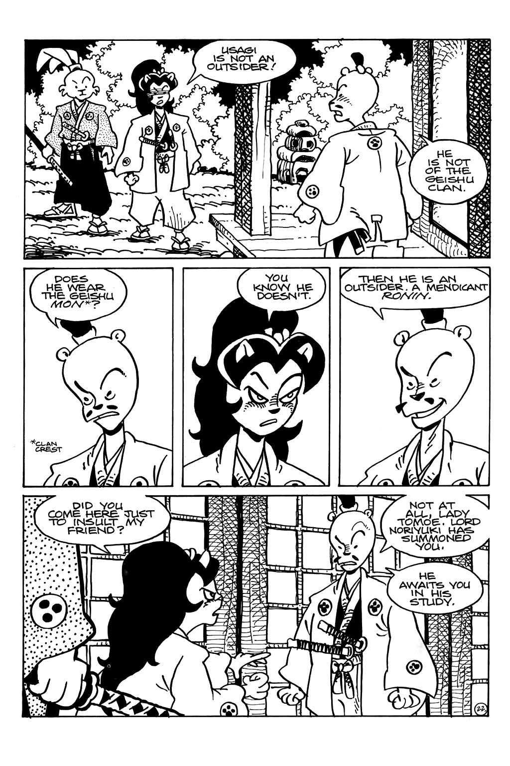 Usagi Yojimbo (1996) Issue #90 #90 - English 24