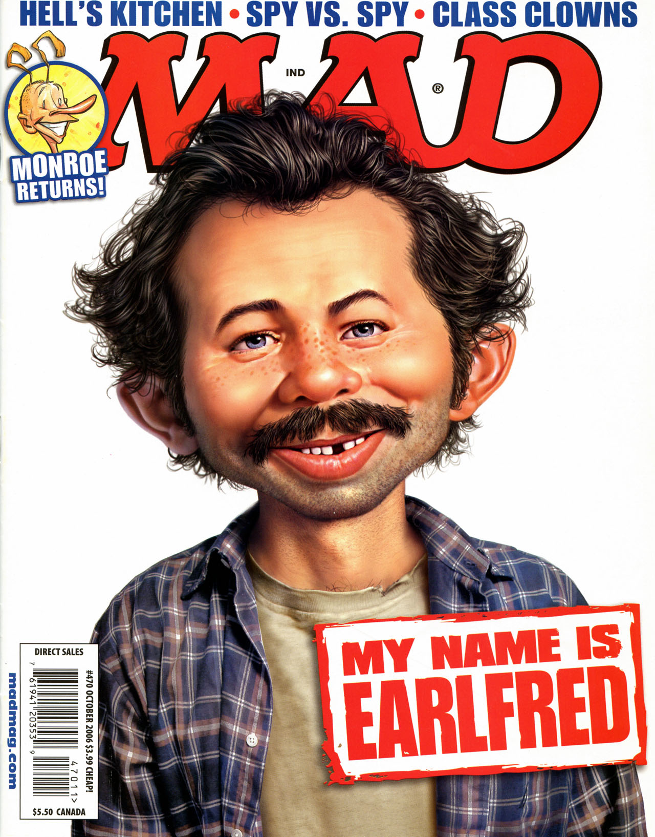 Read online MAD comic -  Issue #470 - 1