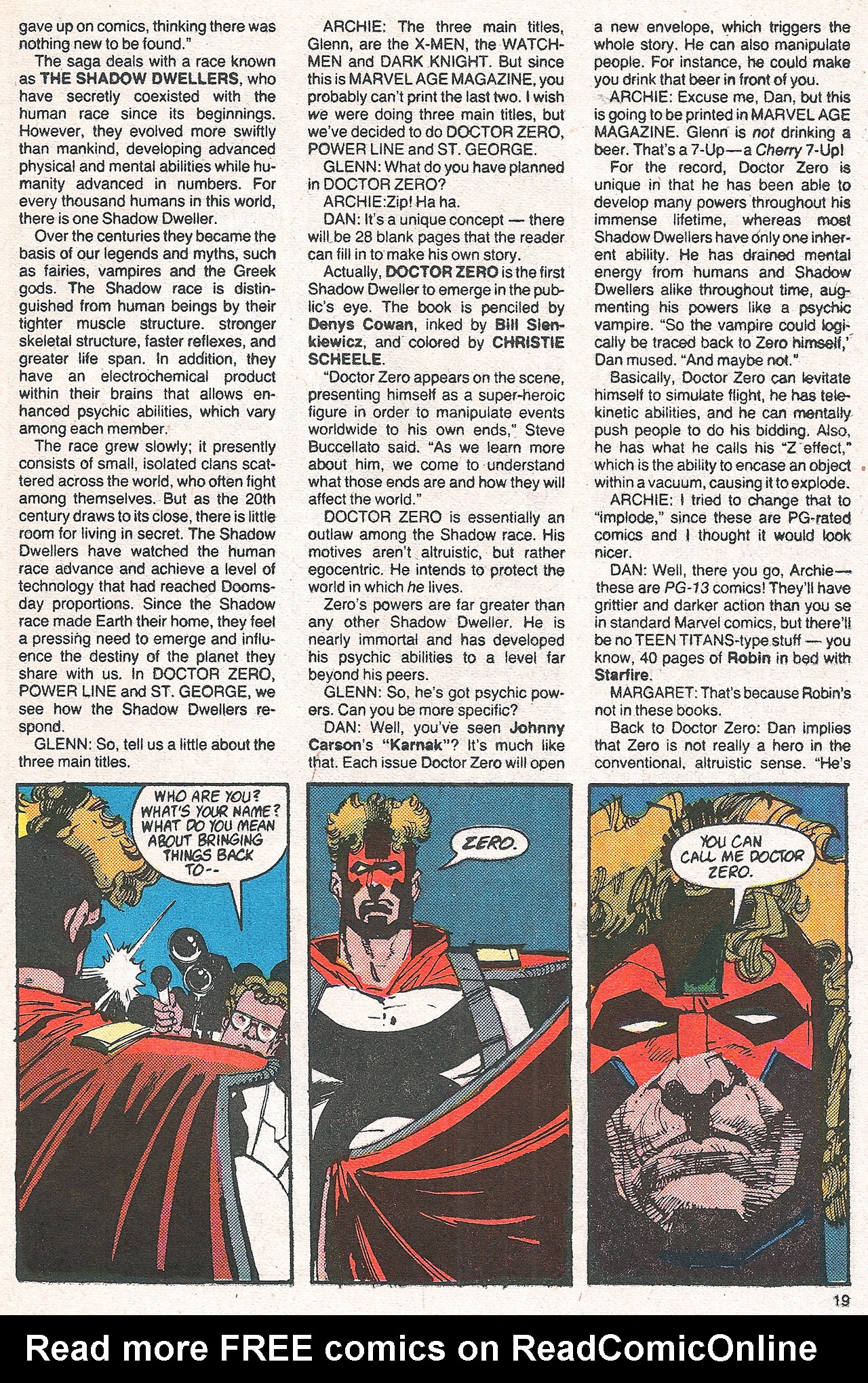 Read online Marvel Age comic -  Issue #62 - 20