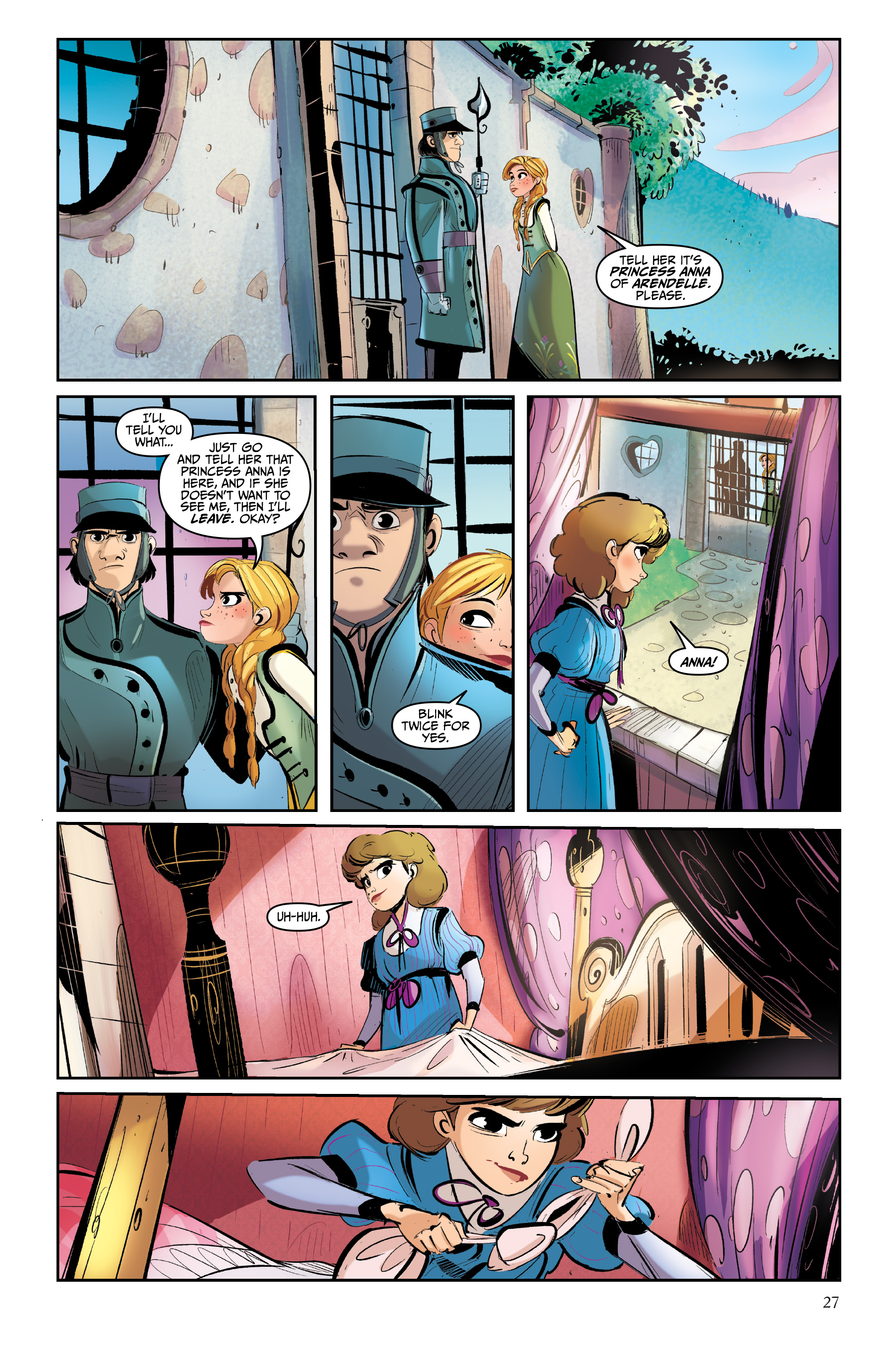 Read online Disney Frozen: Breaking Boundaries comic -  Issue # _TPB - 27