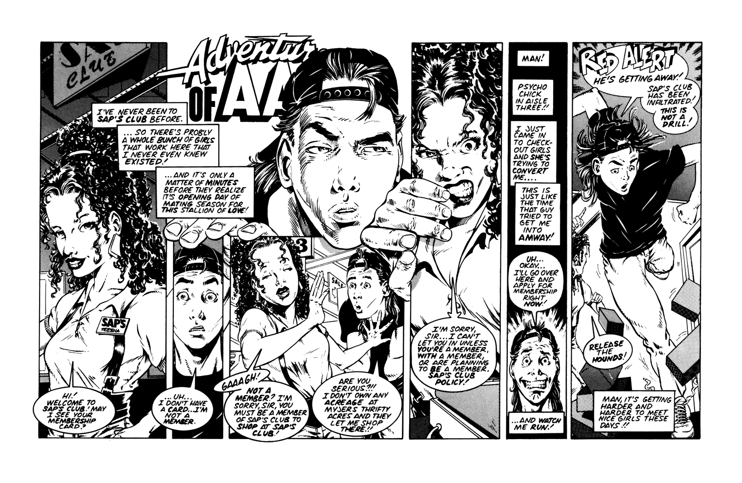 Read online Aaron Strips comic -  Issue #4 - 23