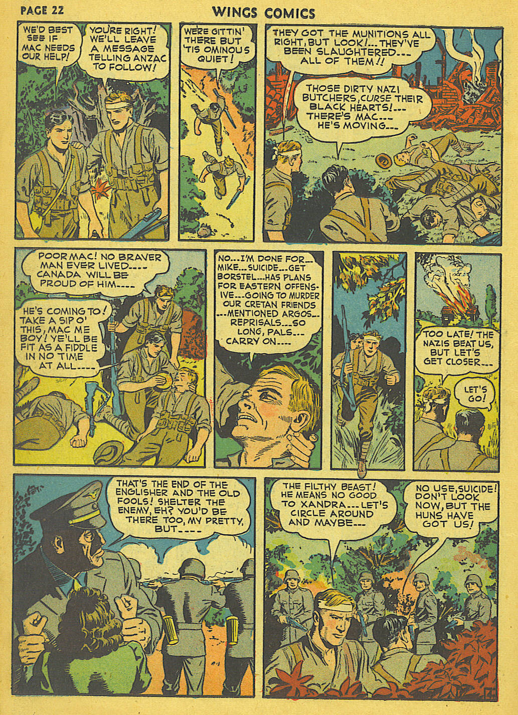 Read online Wings Comics comic -  Issue #18 - 23