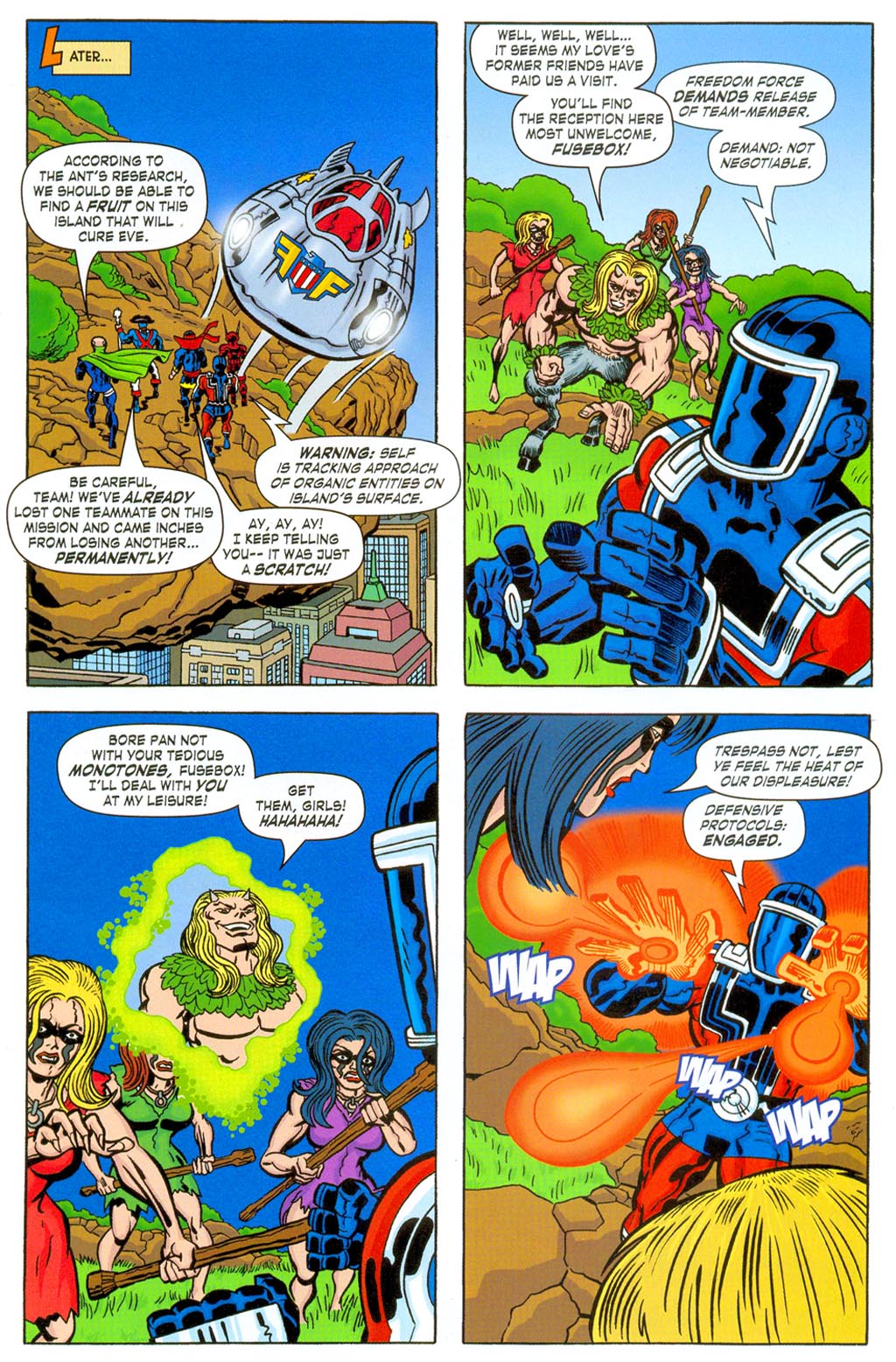 Read online Freedom Force comic -  Issue #5 - 11
