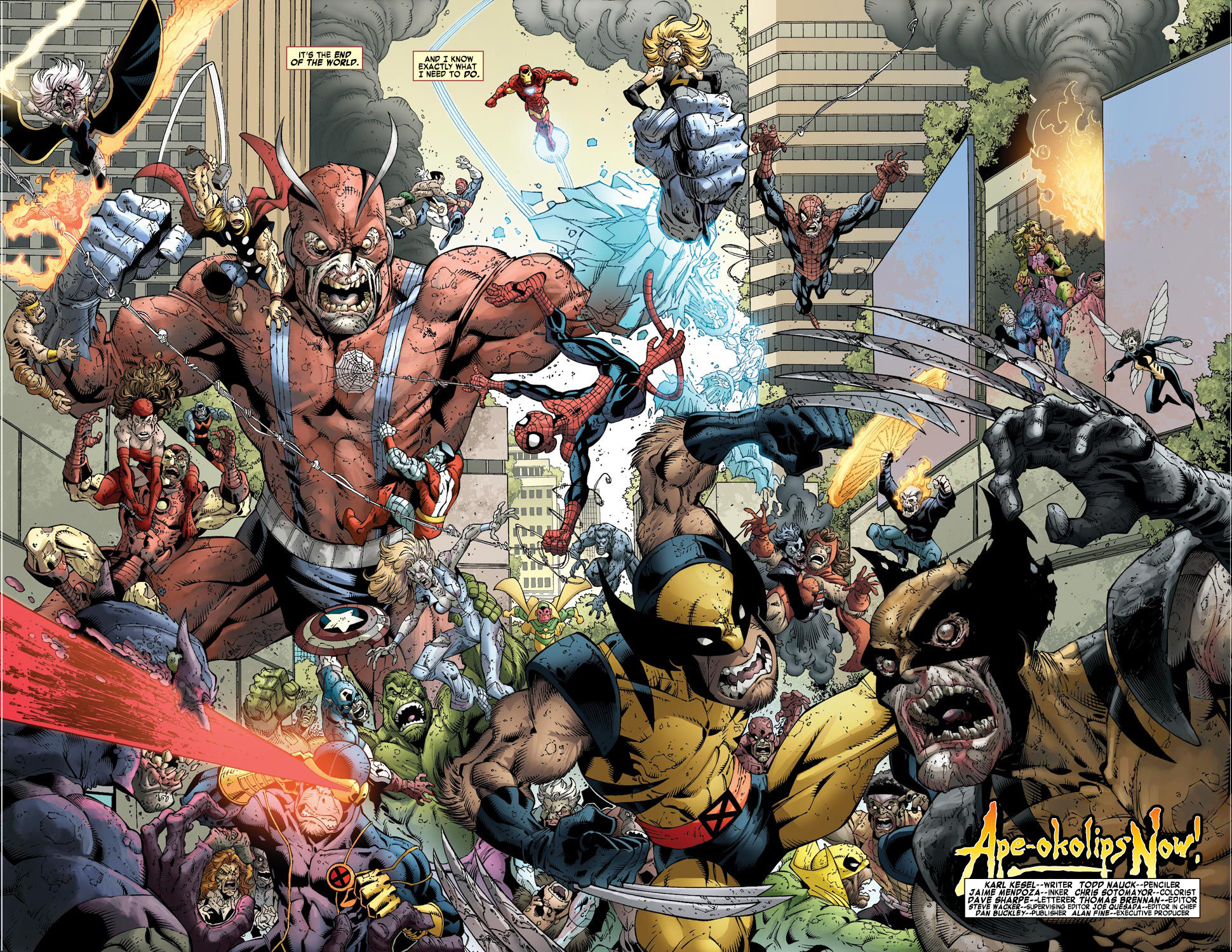 Read online Marvel Apes: Prime Eight comic -  Issue #1 - 3