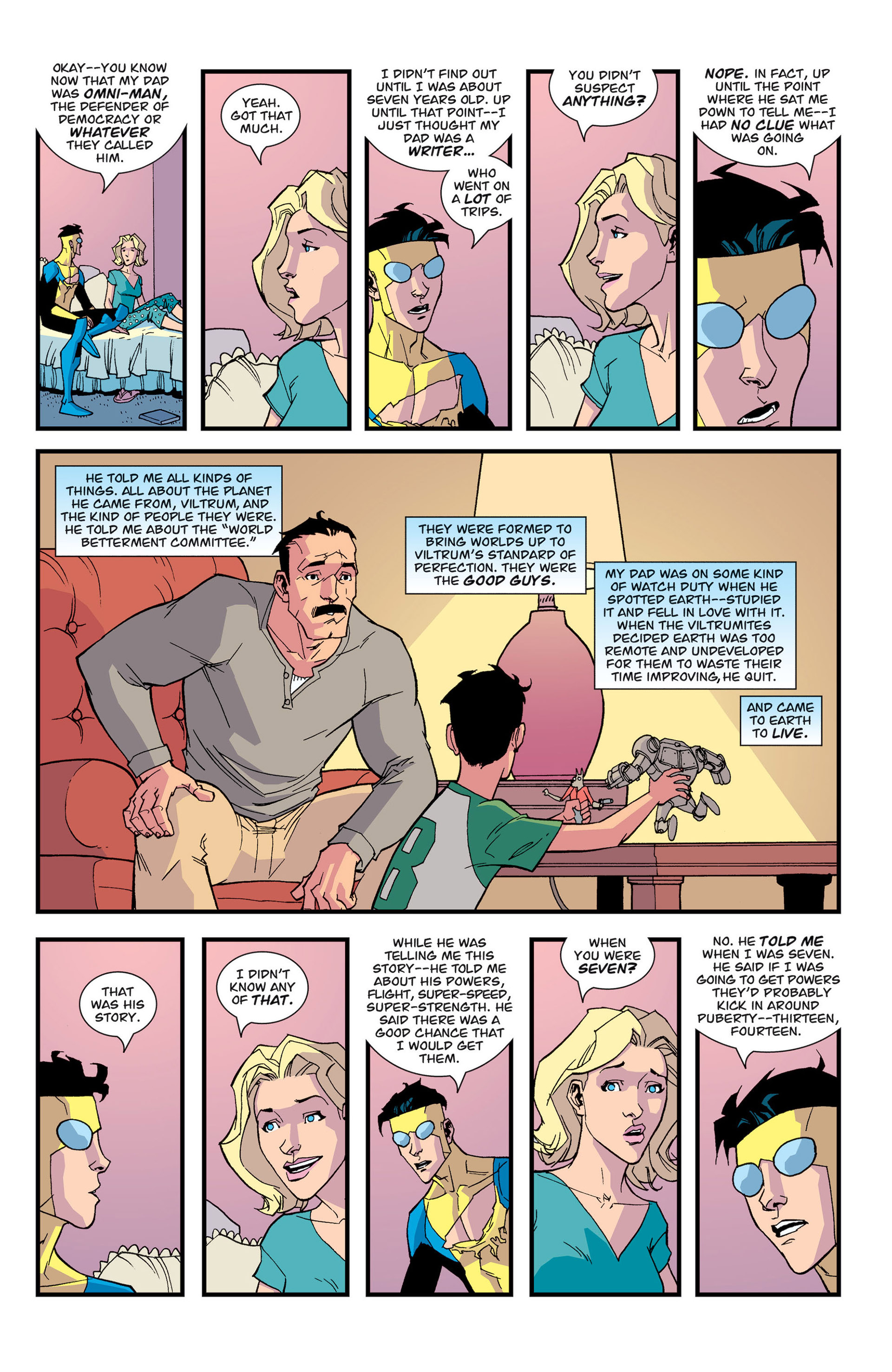 Read online Invincible comic -  Issue # _TPB 5 - The Facts of Life - 76