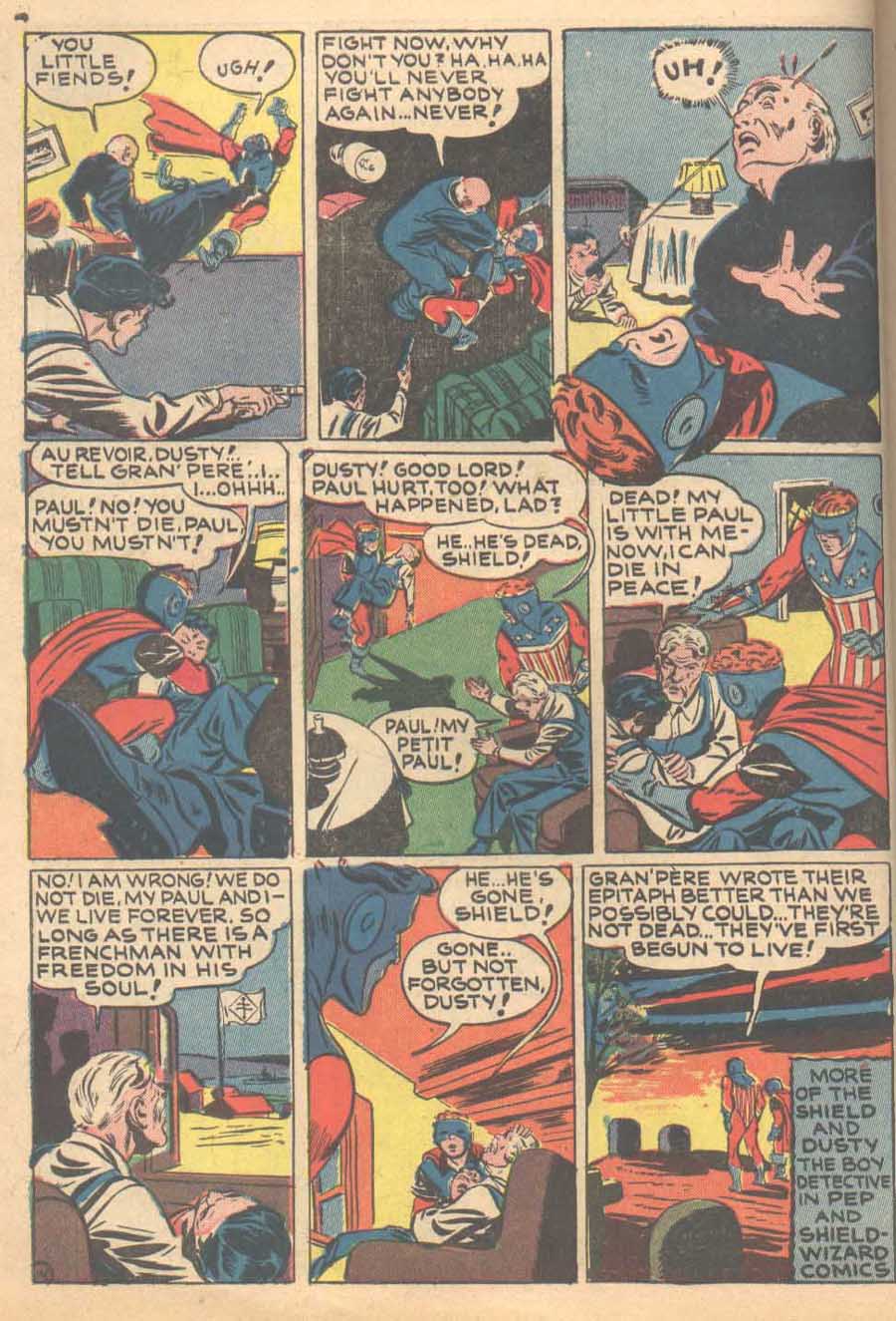 Read online Pep Comics comic -  Issue #27 - 16