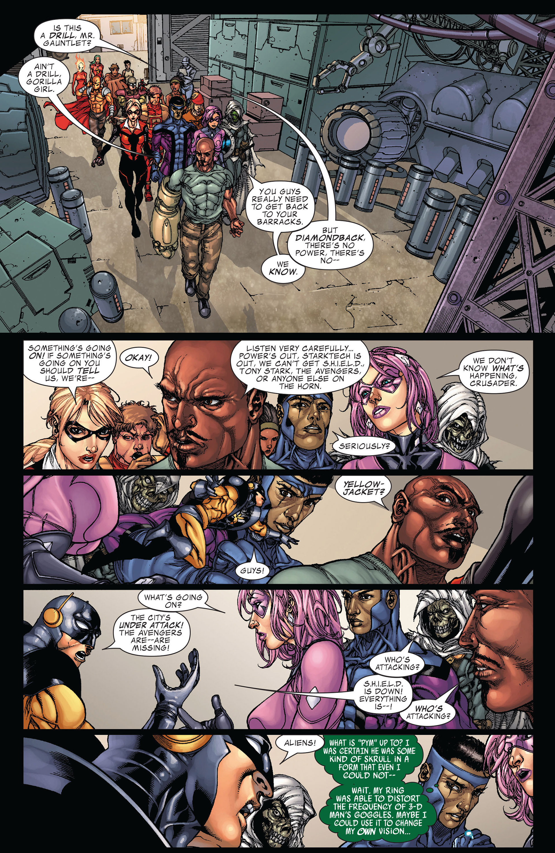 Read online Avengers: The Initiative comic -  Issue #15 - 9