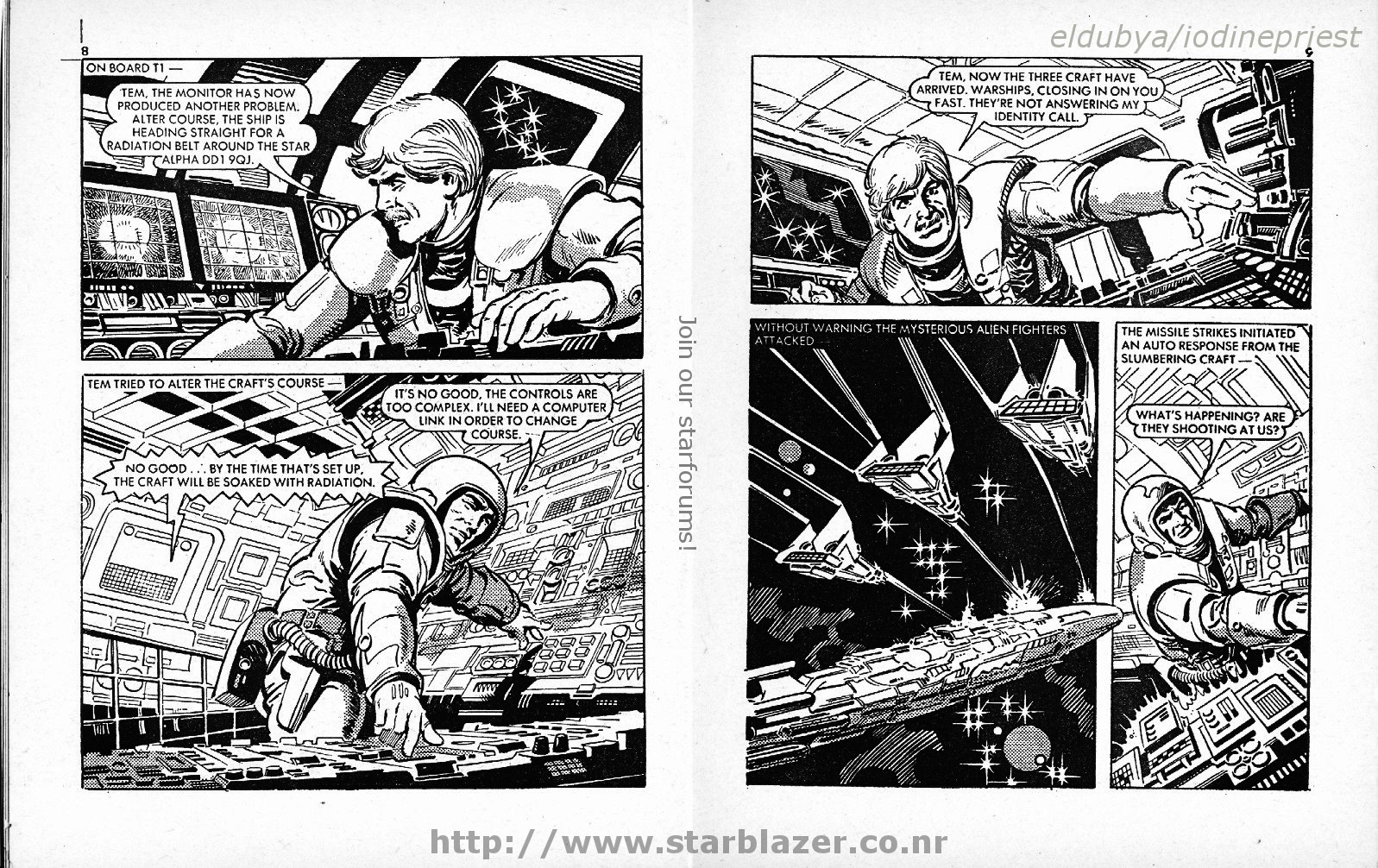 Read online Starblazer comic -  Issue #126 - 6