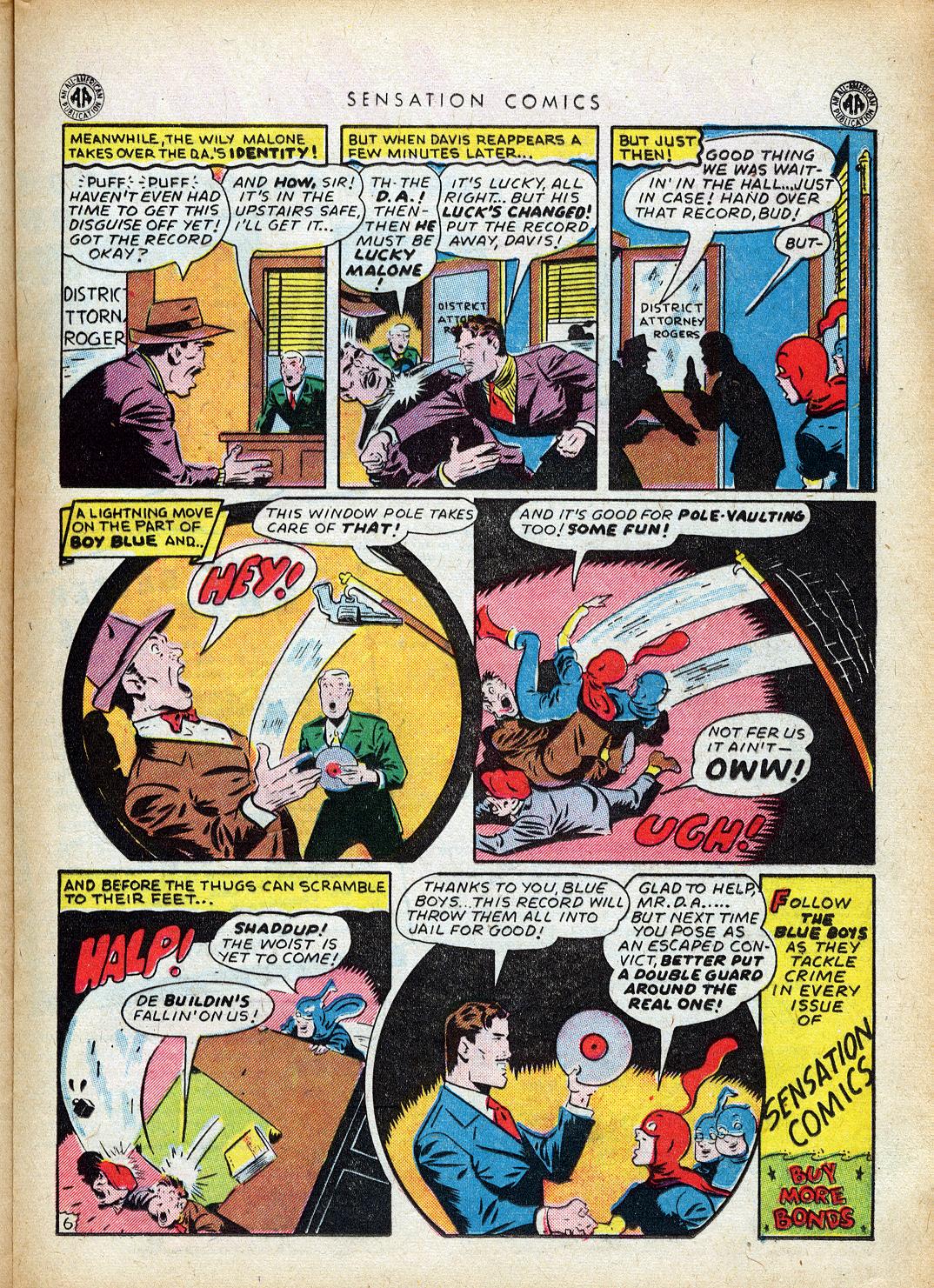 Read online Sensation (Mystery) Comics comic -  Issue #40 - 25