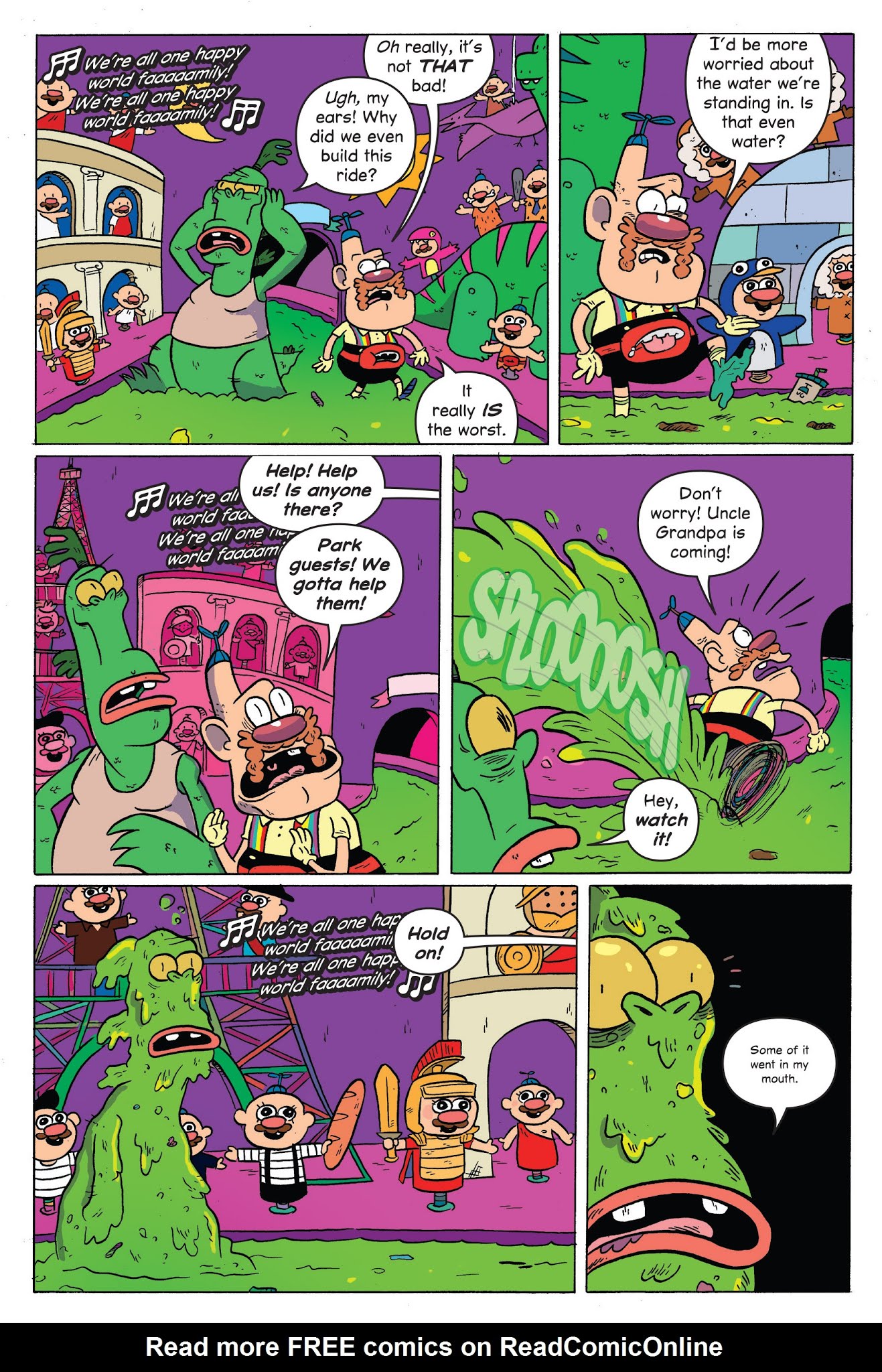 Read online Uncle Grandpa in Uncle Grandpaland comic -  Issue # TPB - 90
