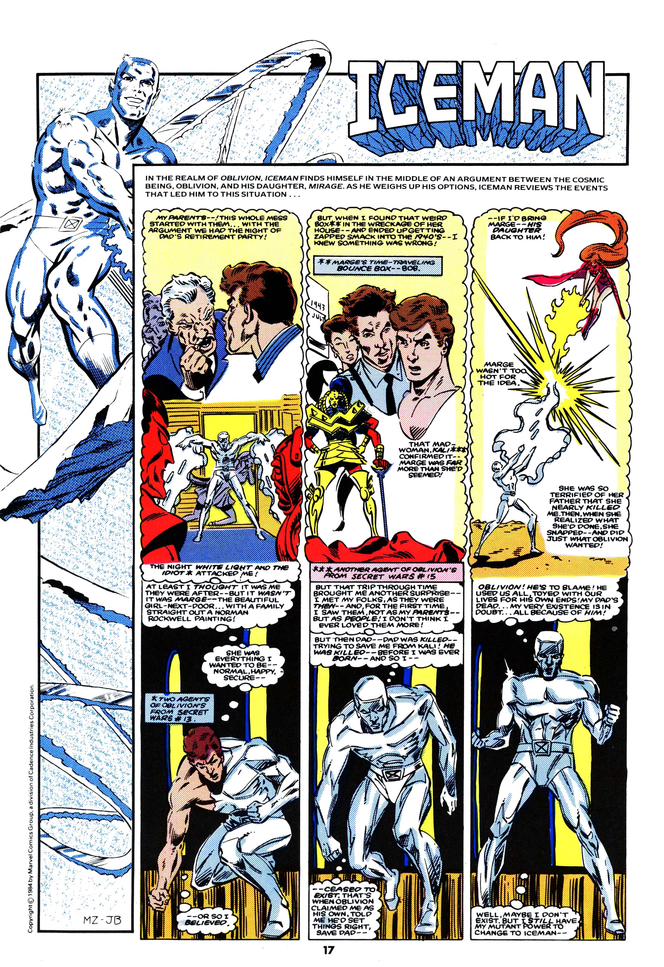 Read online Secret Wars (1985) comic -  Issue #22 - 17