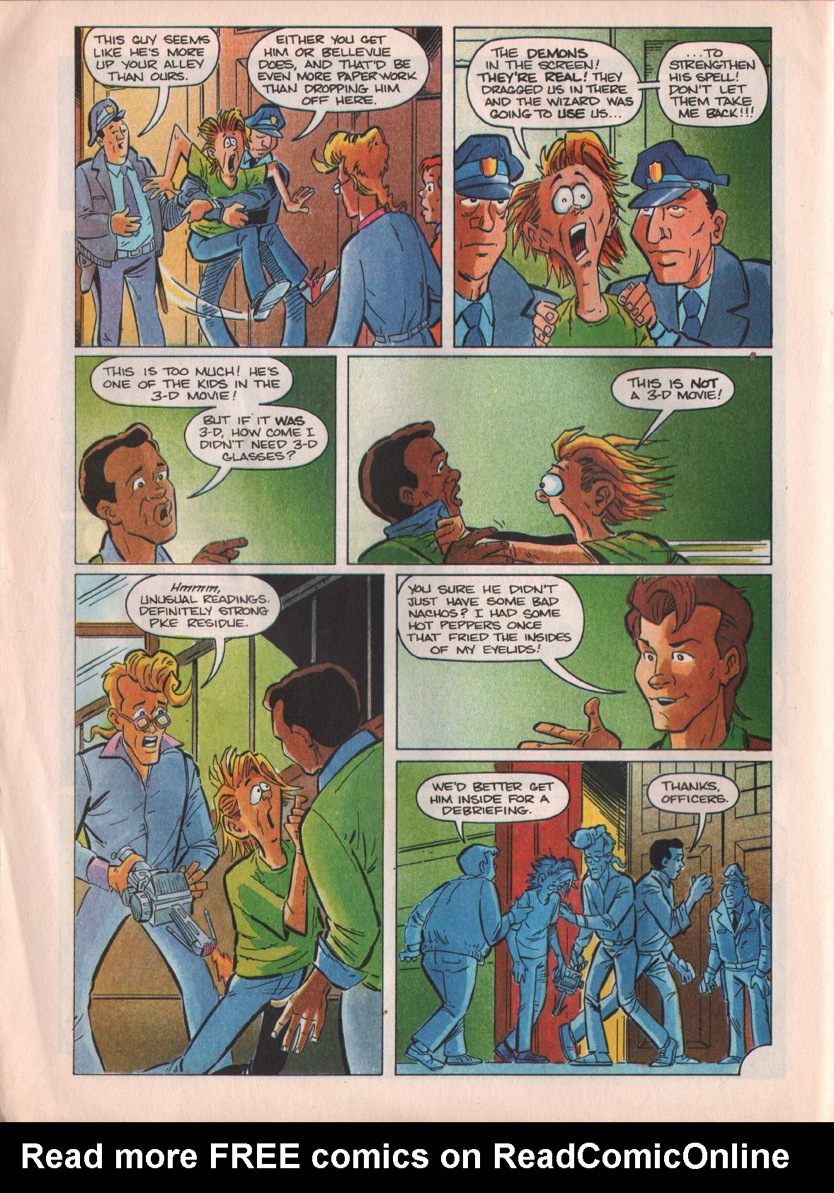 Read online The Real Ghostbusters comic -  Issue #168 - 2