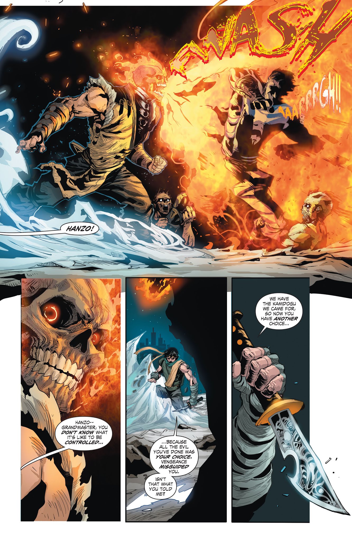 Read online Mortal Kombat X [I] comic -  Issue # _TPB 2 - 33