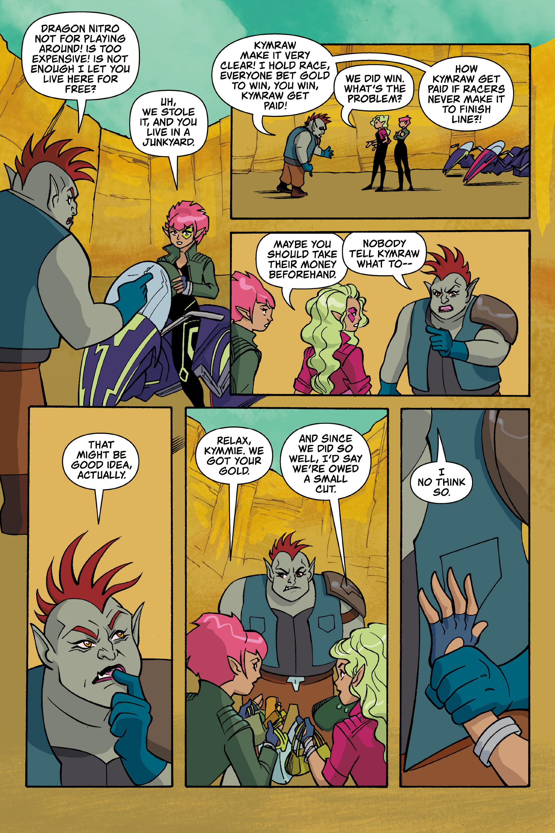 Read online Mysticons comic -  Issue # TPB 1 - 24