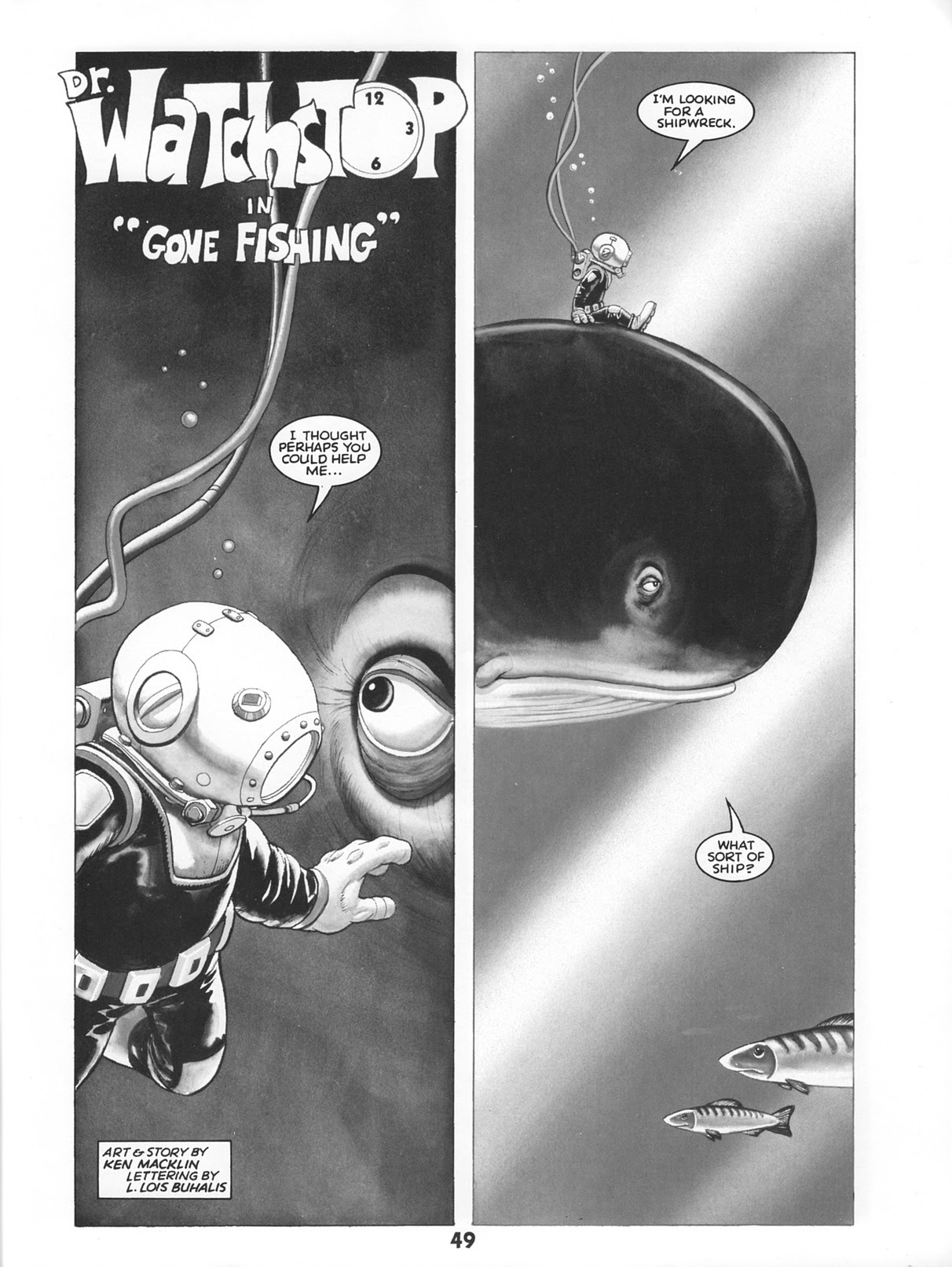 Read online Dr. Watchstop: Adventures in Time and Space comic -  Issue # Full - 51