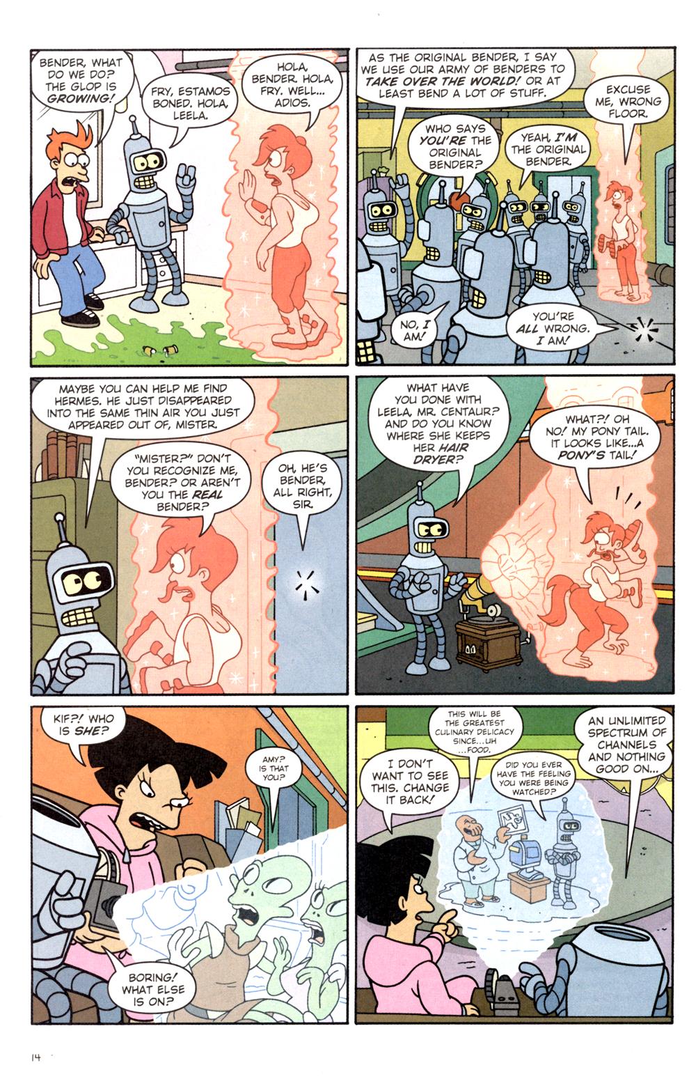 Read online Futurama Comics comic -  Issue #14 - 15