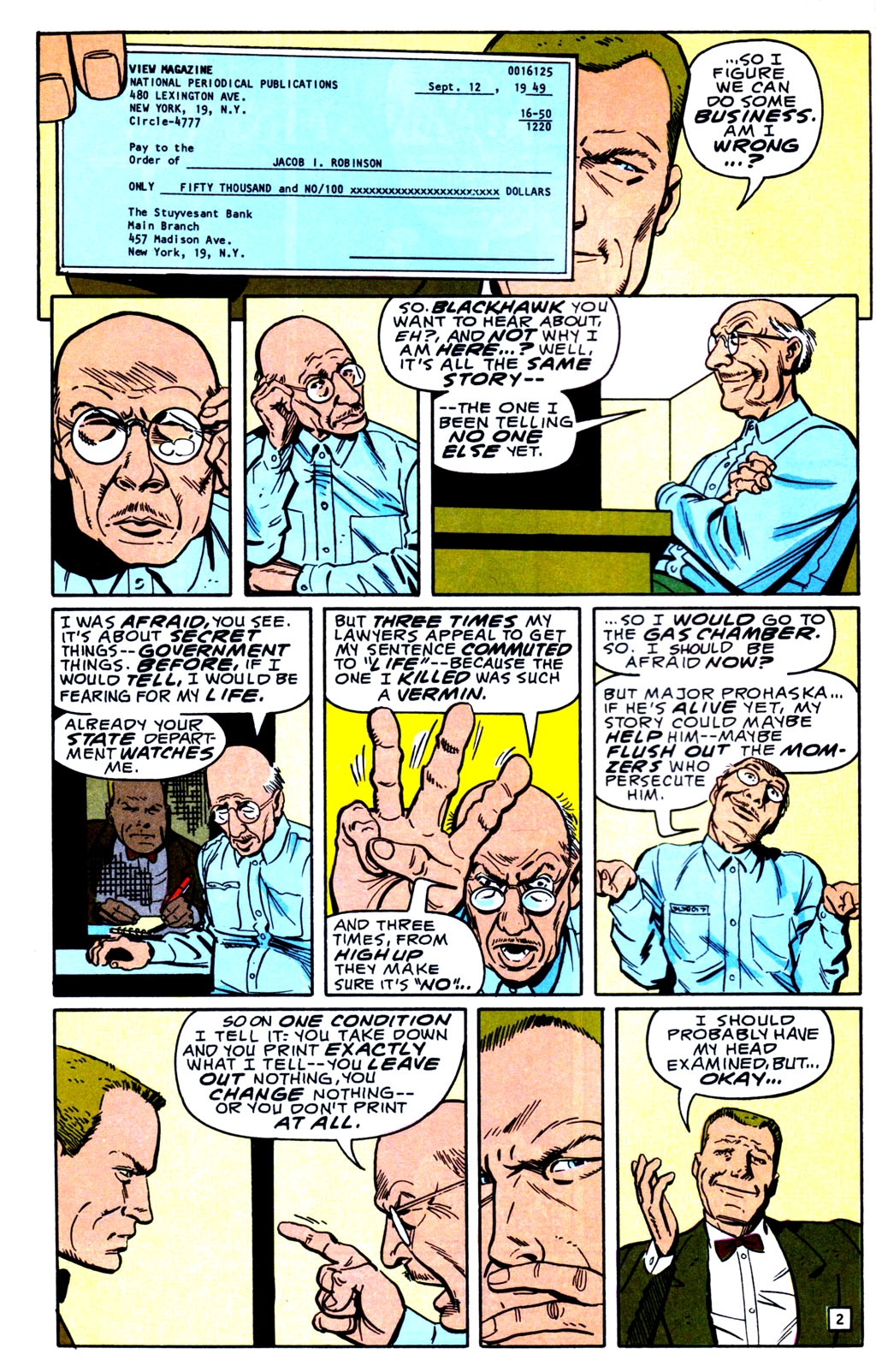 Read online Blackhawk (1989) comic -  Issue #9 - 3