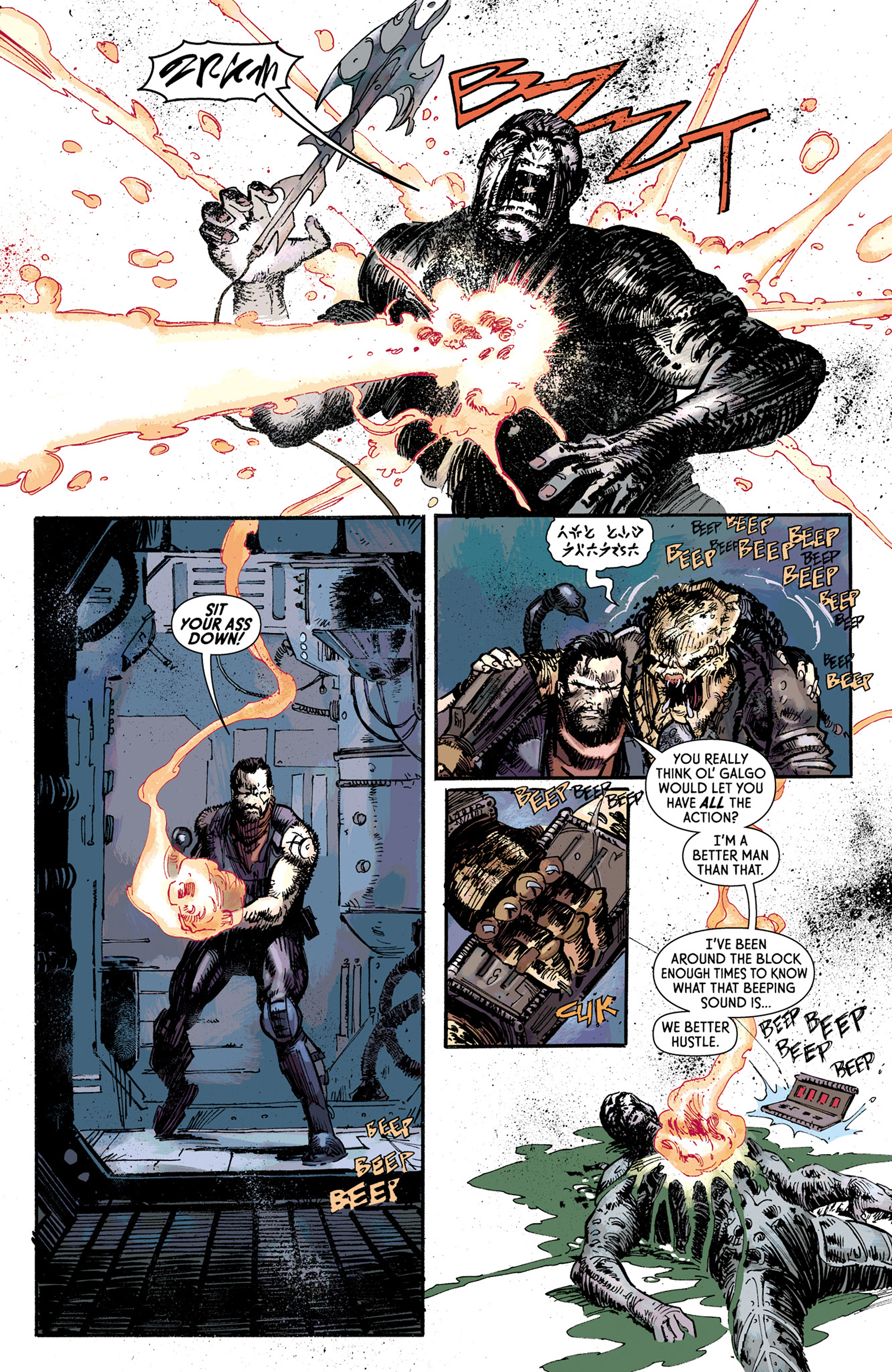 Read online Predator: Fire and Stone comic -  Issue #4 - 15