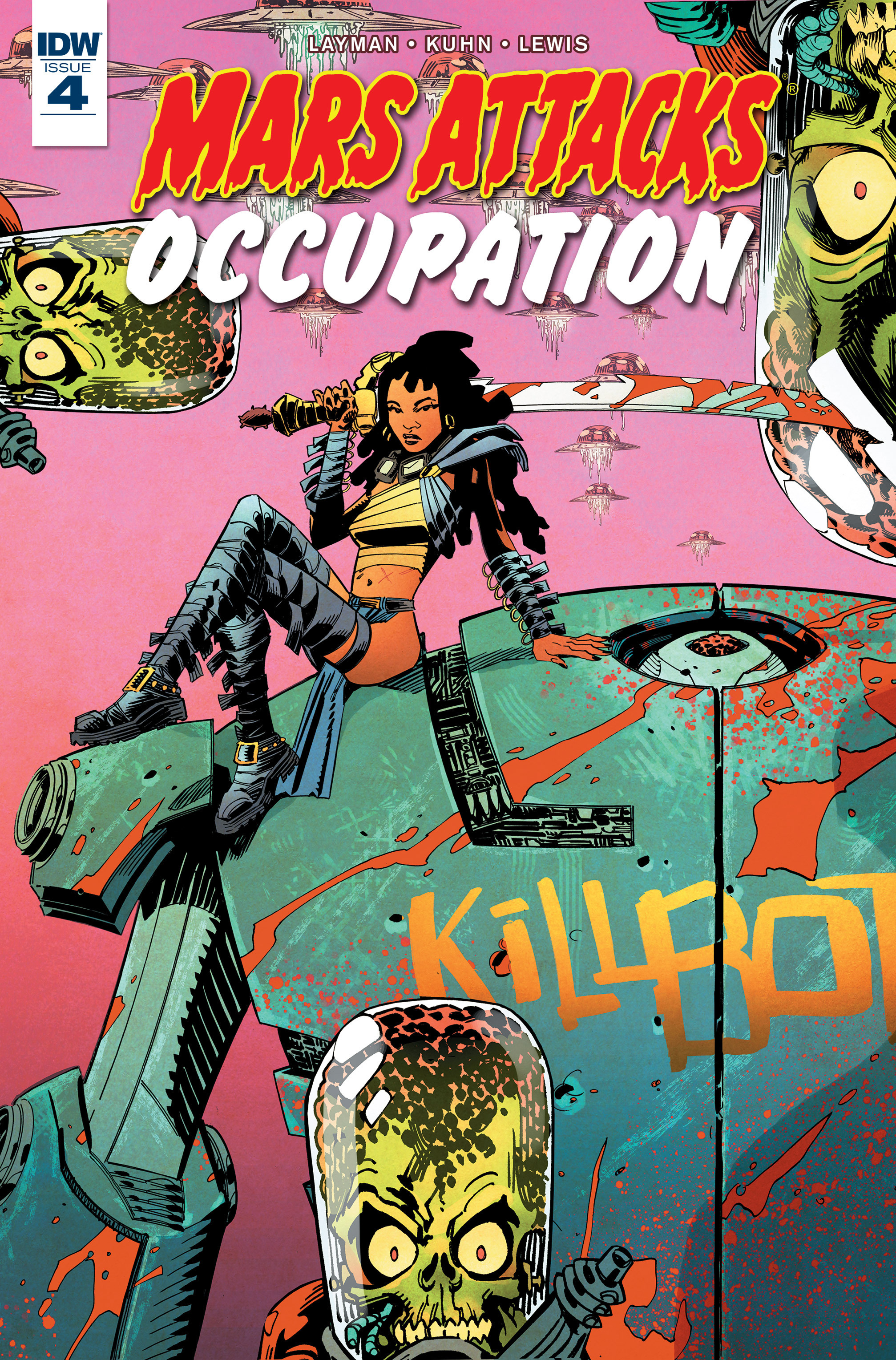 Read online Mars Attacks: Occupation comic -  Issue #4 - 1