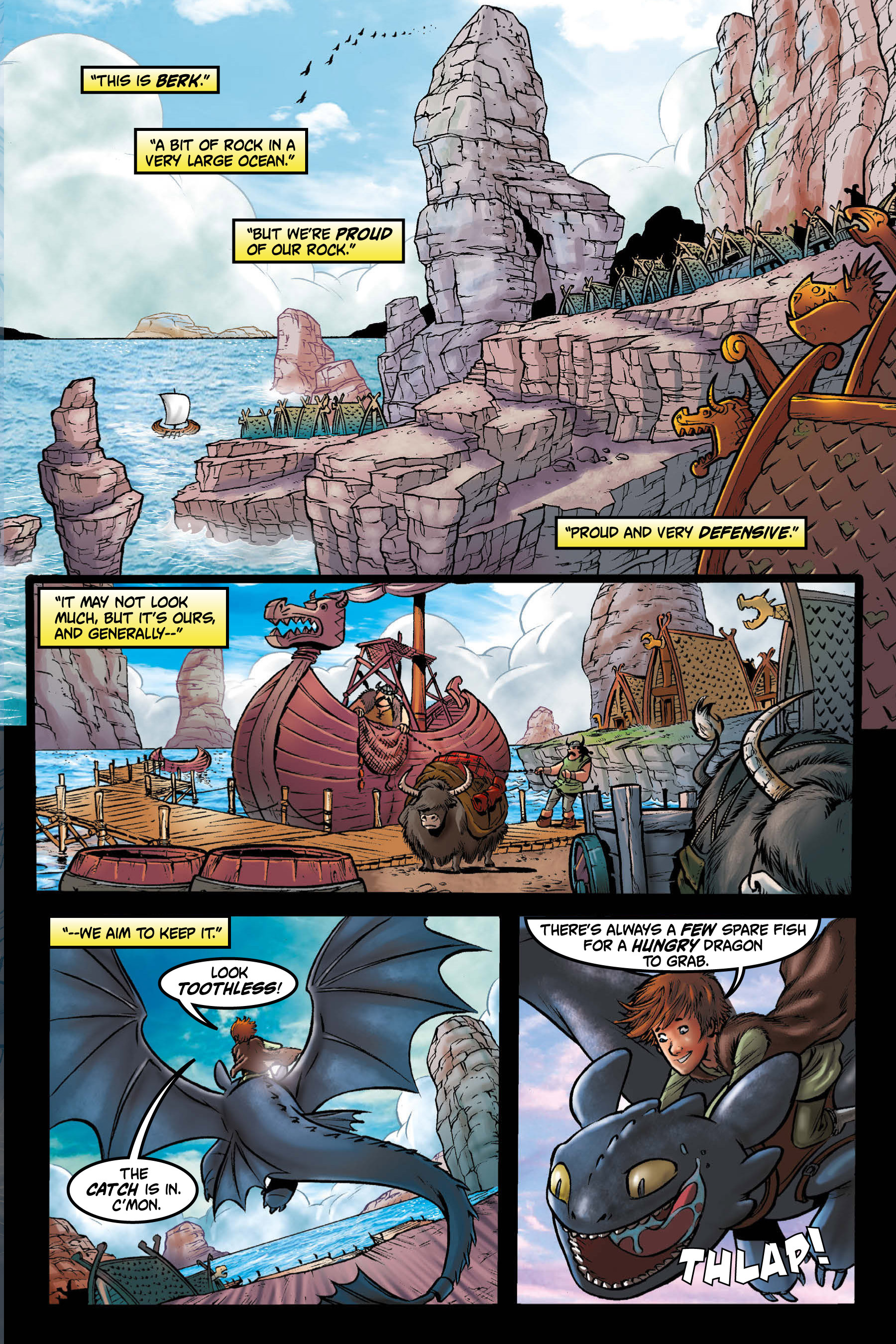 Read online DreamWorks Dragons: Riders of Berk comic -  Issue #2 - 7