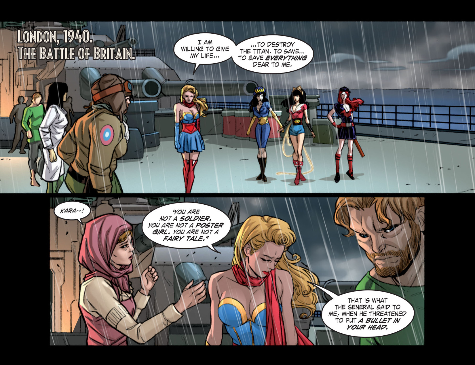 Read online DC Comics: Bombshells comic -  Issue #36 - 3