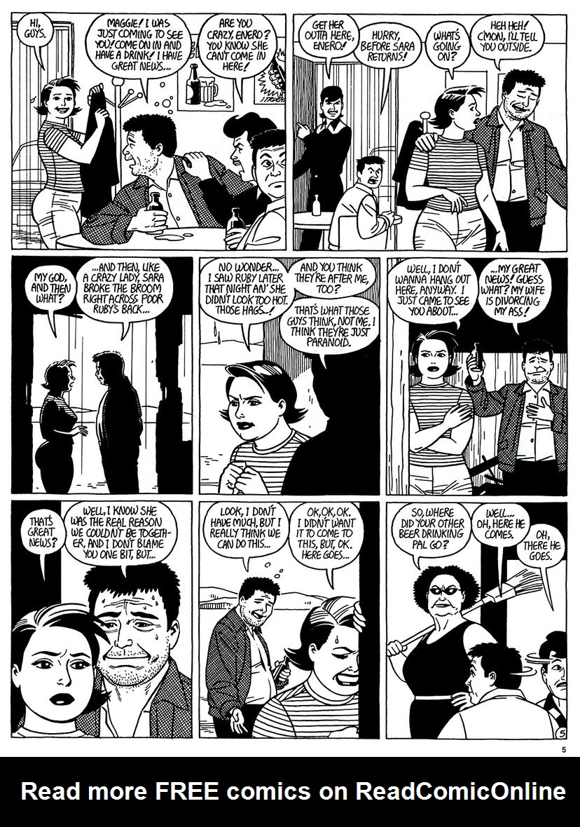 Read online Love and Rockets (1982) comic -  Issue #48 - 7