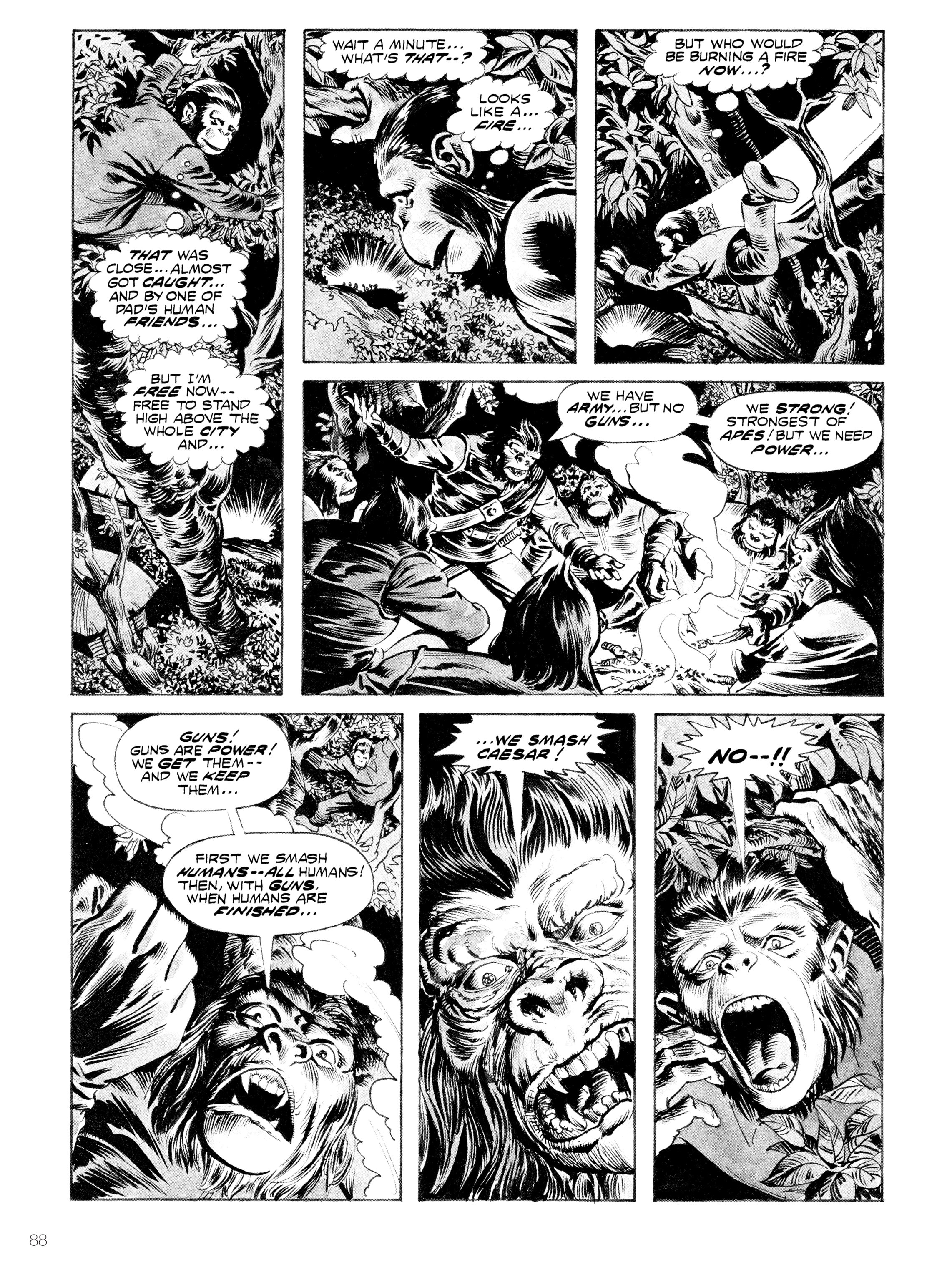 Read online Planet of the Apes: Archive comic -  Issue # TPB 4 (Part 1) - 84