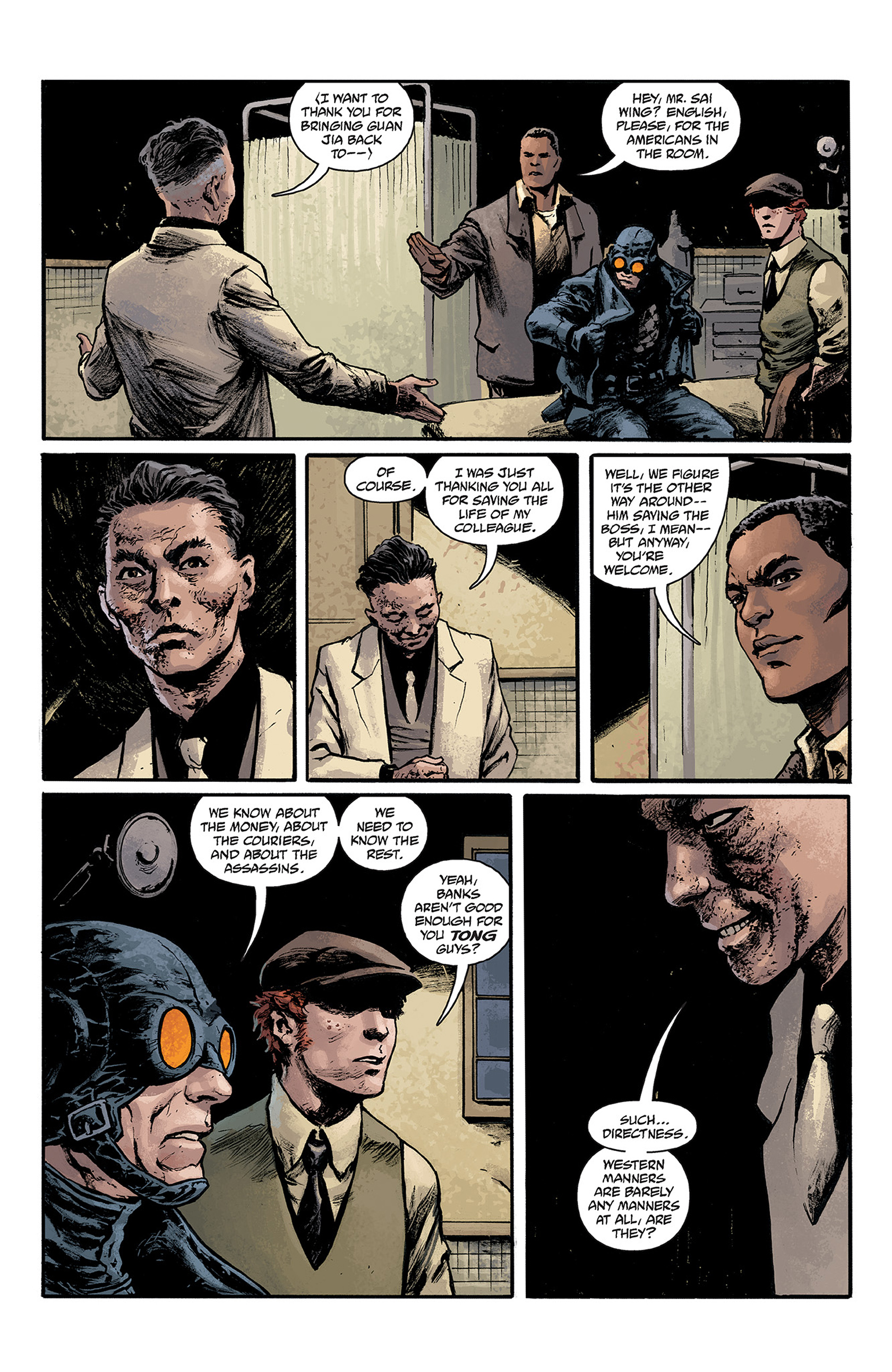 Read online Lobster Johnson: A Scent of Lotus comic -  Issue #1 - 9