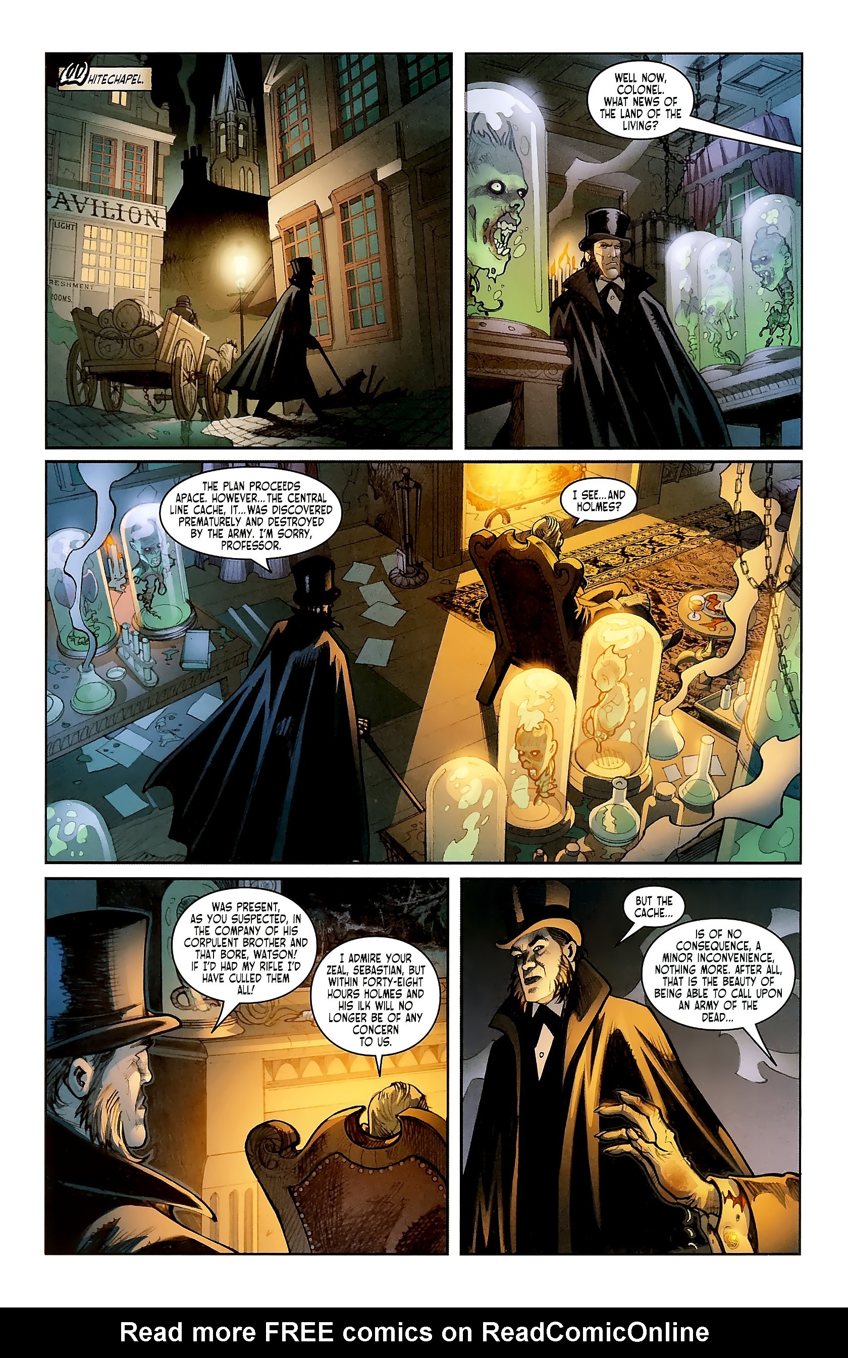 Read online Victorian Undead comic -  Issue #2 - 22