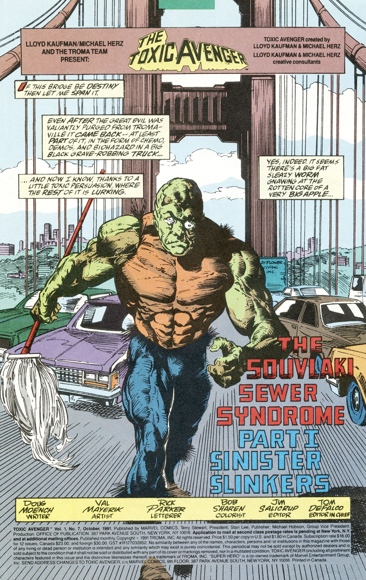 Read online Toxic Avenger comic -  Issue #7 - 4