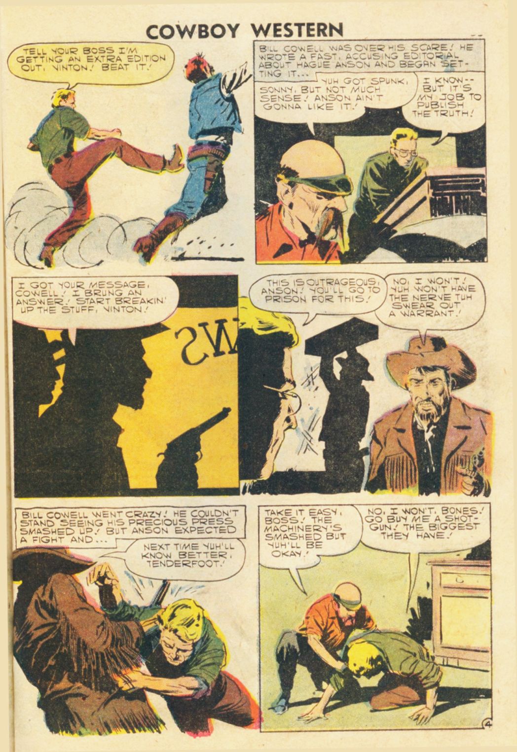 Read online Cowboy Western comic -  Issue #67 - 57