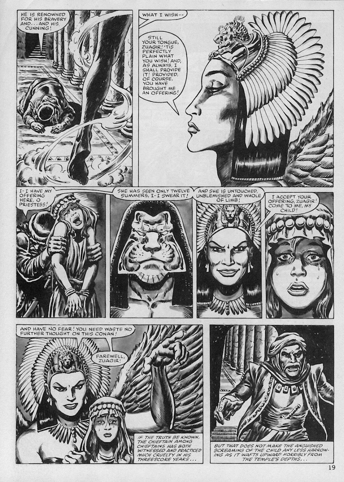 The Savage Sword Of Conan issue 102 - Page 19