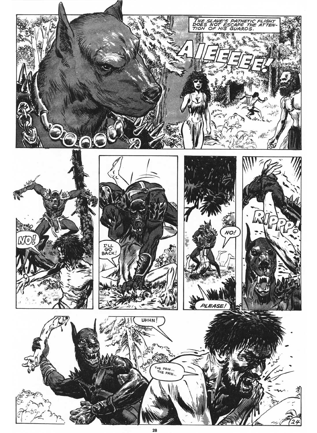 Read online The Savage Sword Of Conan comic -  Issue #161 - 29