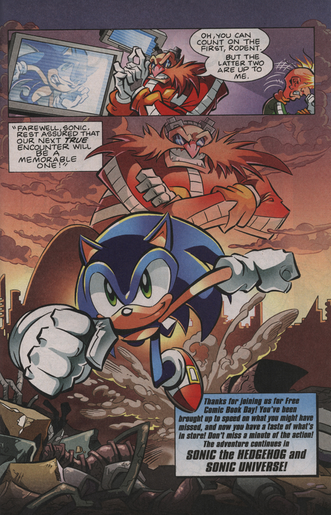 Read online Sonic the Hedgehog Free Comic Book Day Edition comic -  Issue # Special 4 - 31