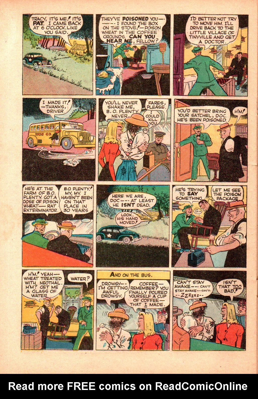 Read online Dick Tracy comic -  Issue #37 - 22