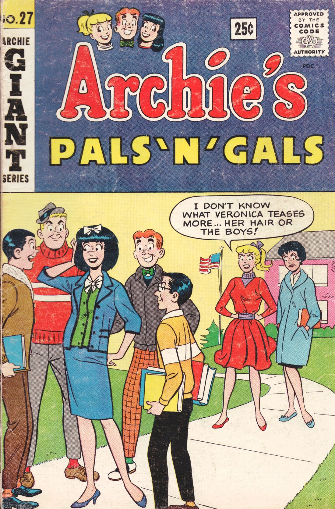 Read online Archie's Pals 'N' Gals (1952) comic -  Issue #27 - 1