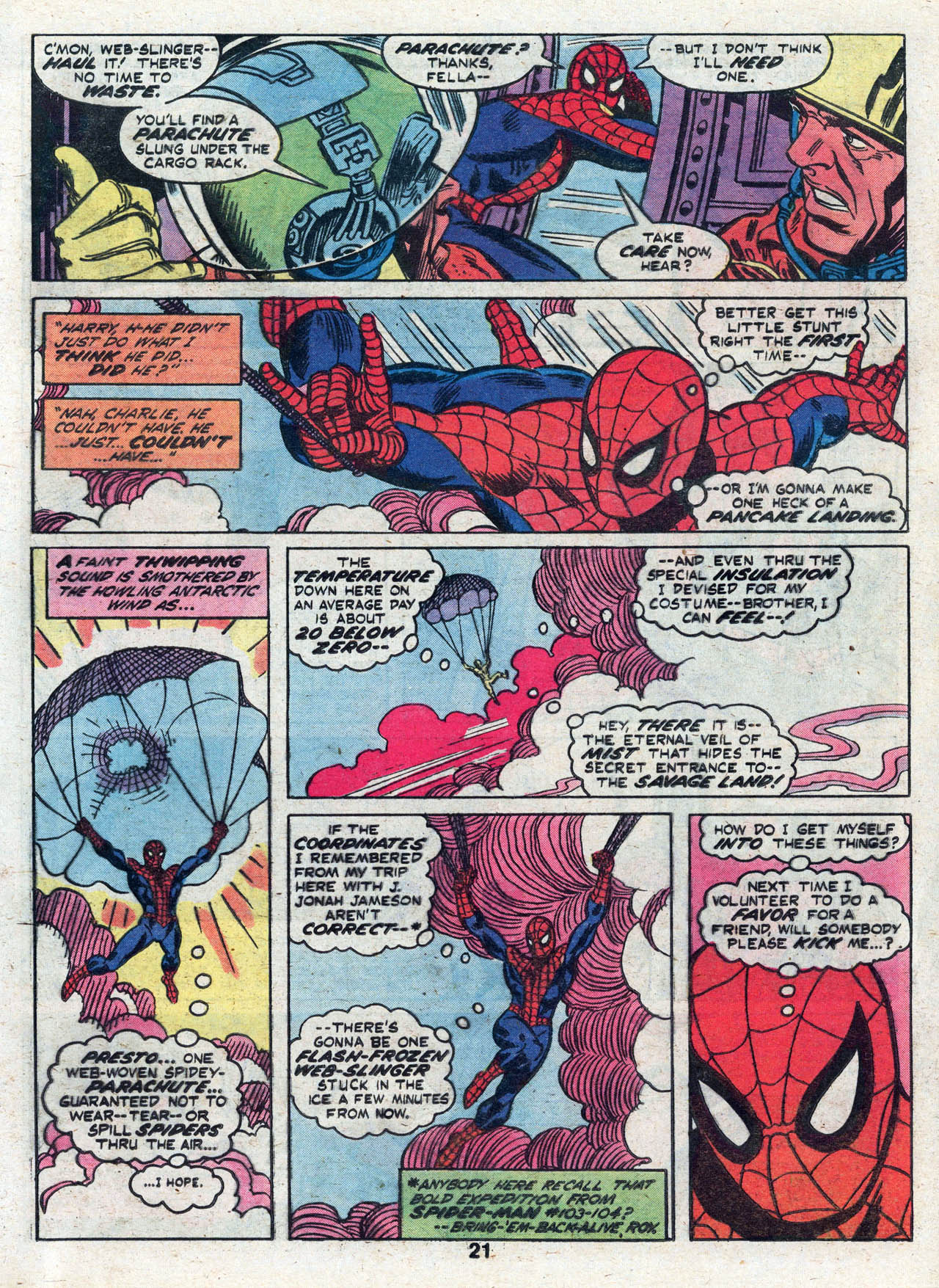 Read online Marvel Treasury Edition comic -  Issue #22 - 22