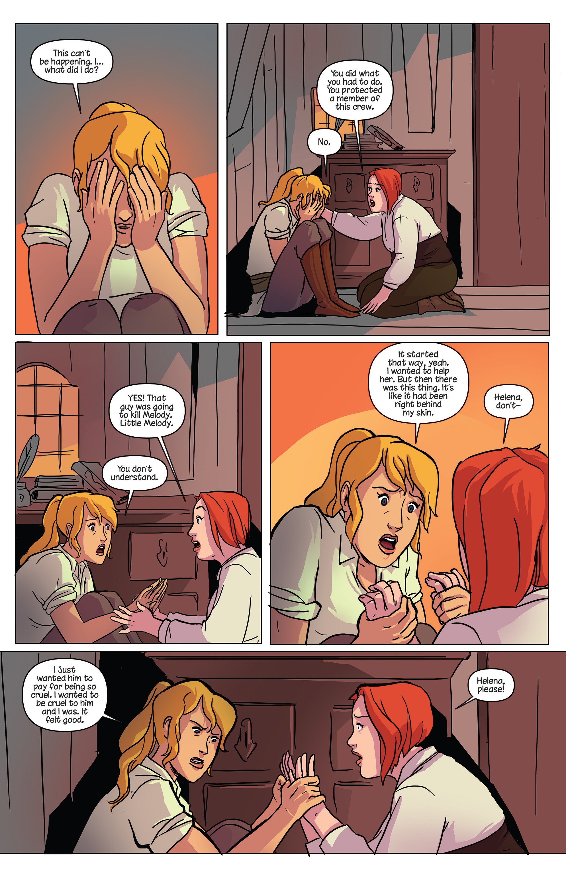 Read online Princeless Raven Year Two: Love and Revenge comic -  Issue # _TPB Two Ships In the Night - 87