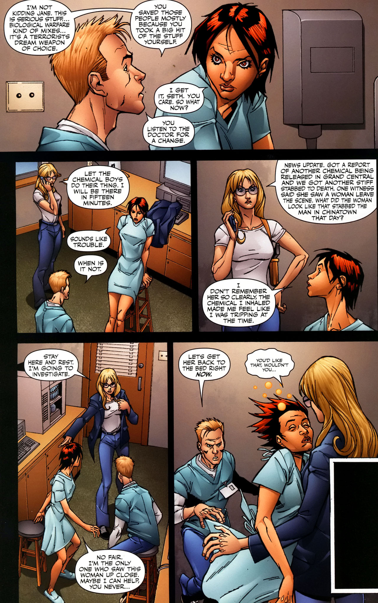 Read online Painkiller Jane (2007) comic -  Issue #1 - 15