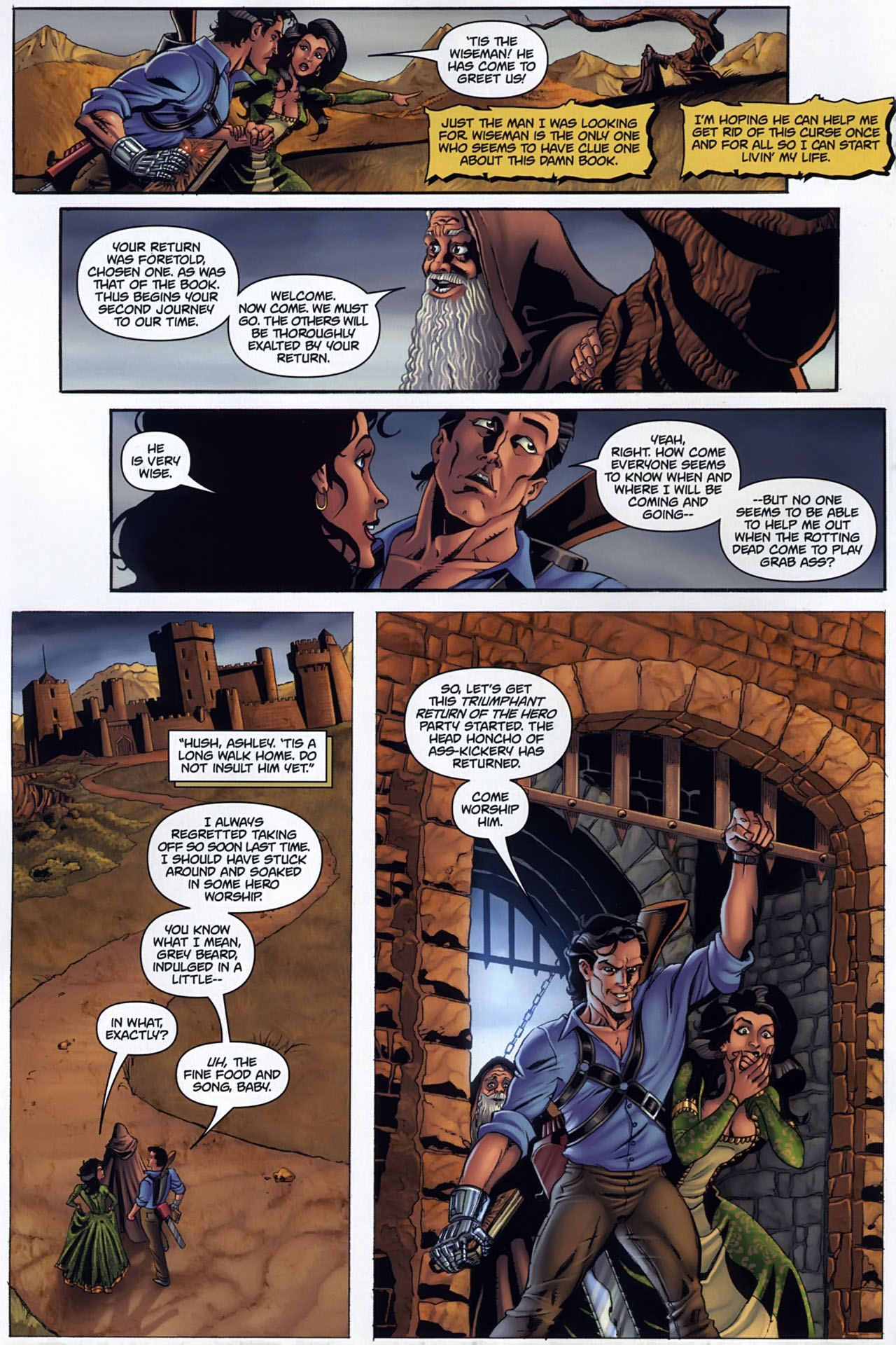 Read online Army of Darkness: King For a Day comic -  Issue #13 - 4