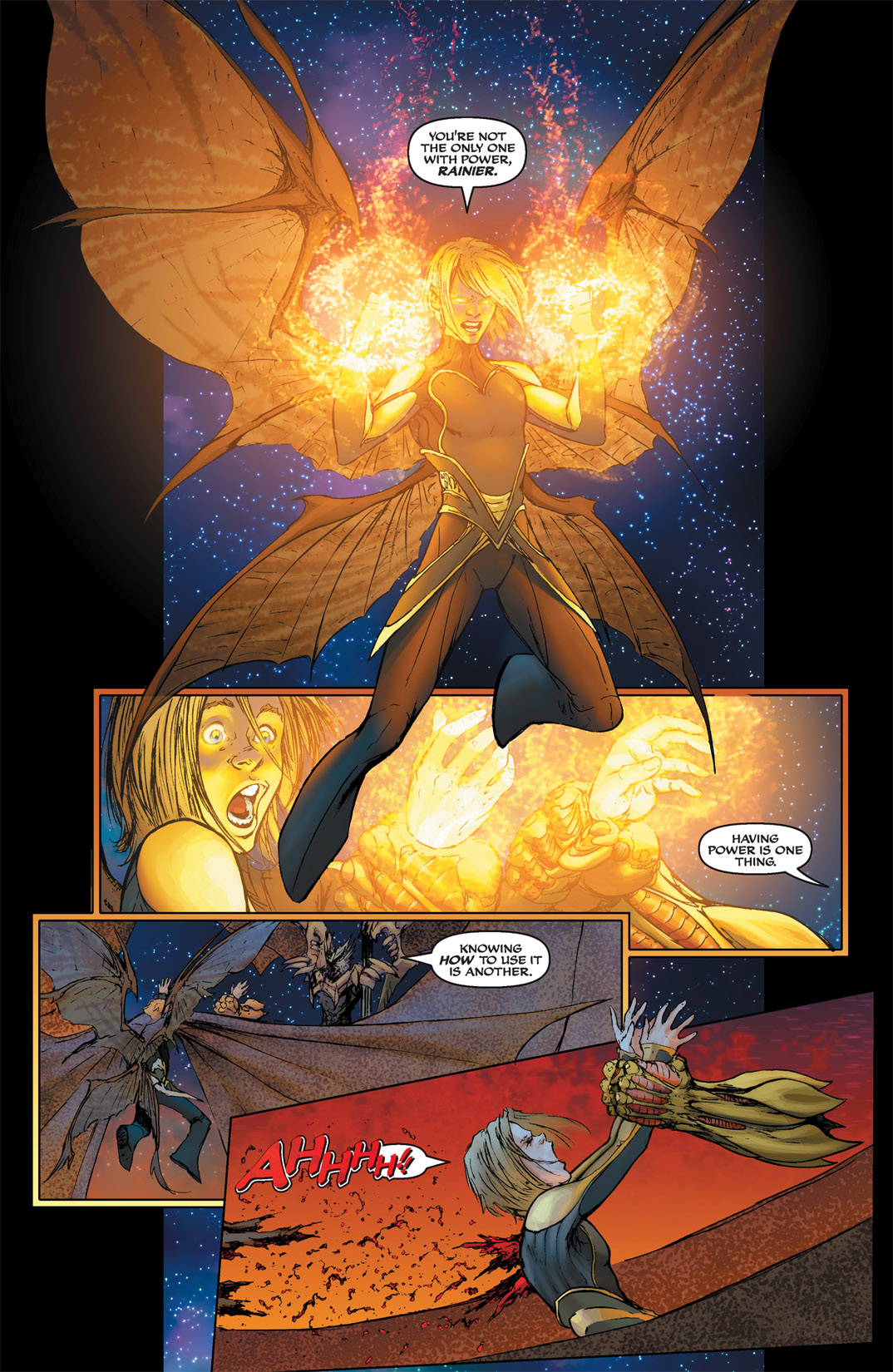 Read online Michael Turner's Soulfire (2003) comic -  Issue #9 - 20