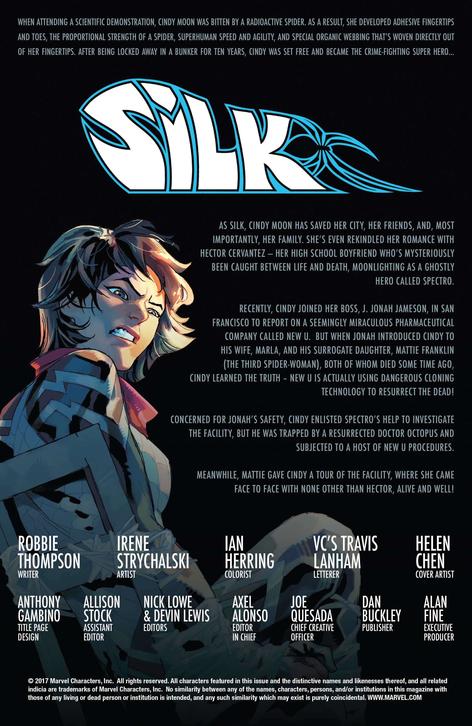 Read online Silk (2016) comic -  Issue #17 - 2