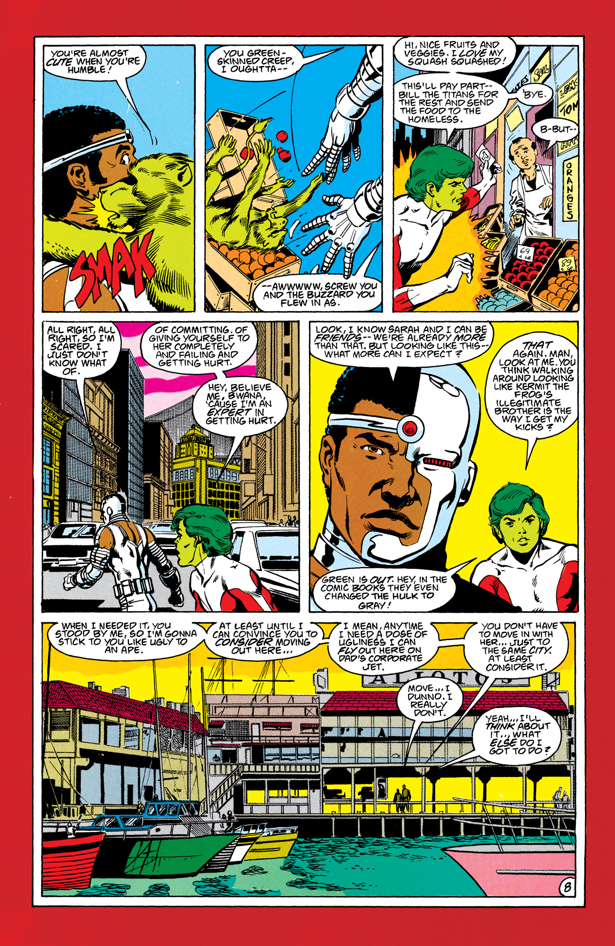 Read online The New Teen Titans (1984) comic -  Issue #48 - 9