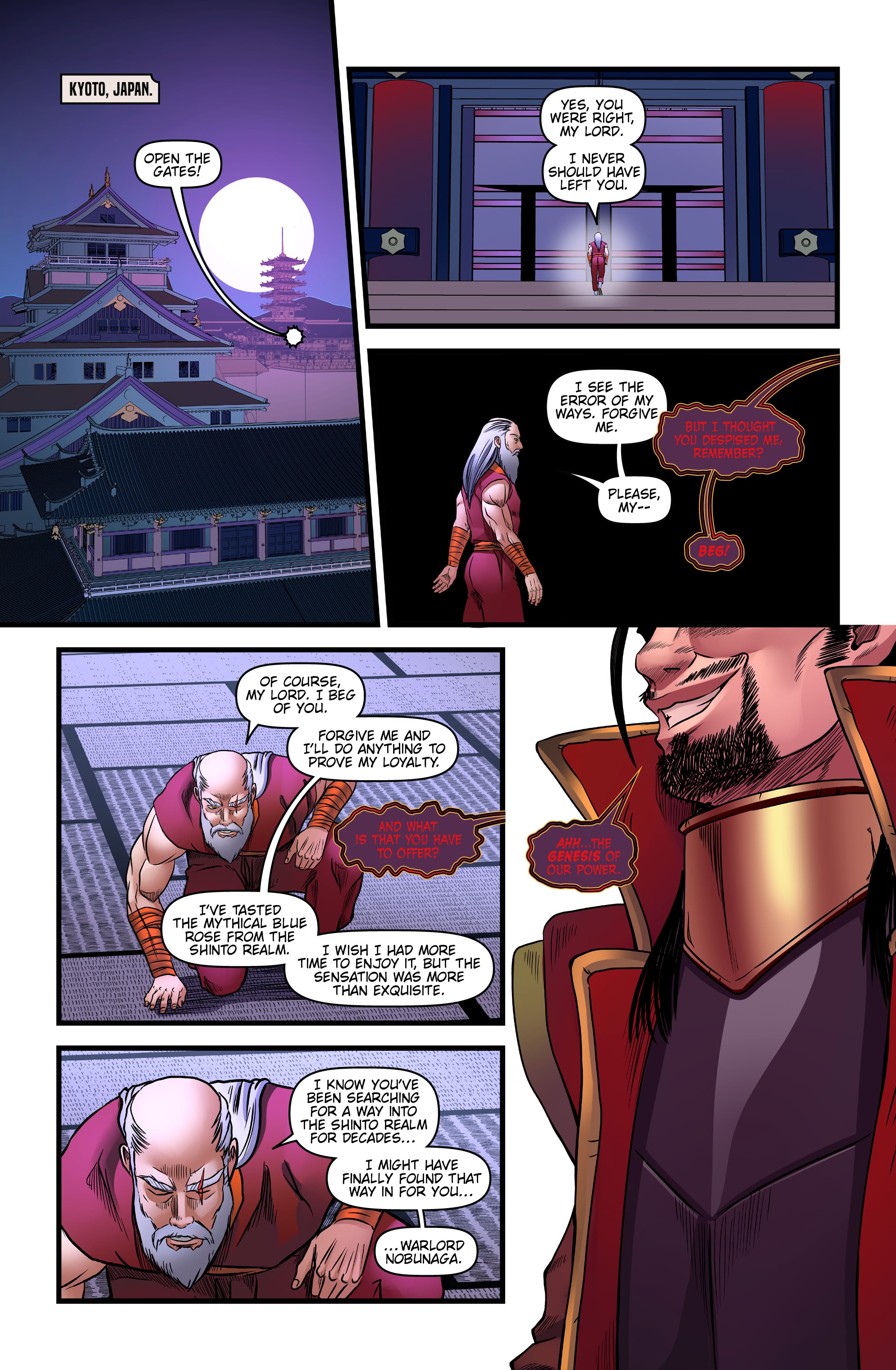 Read online Honor and Curse comic -  Issue #12 - 32