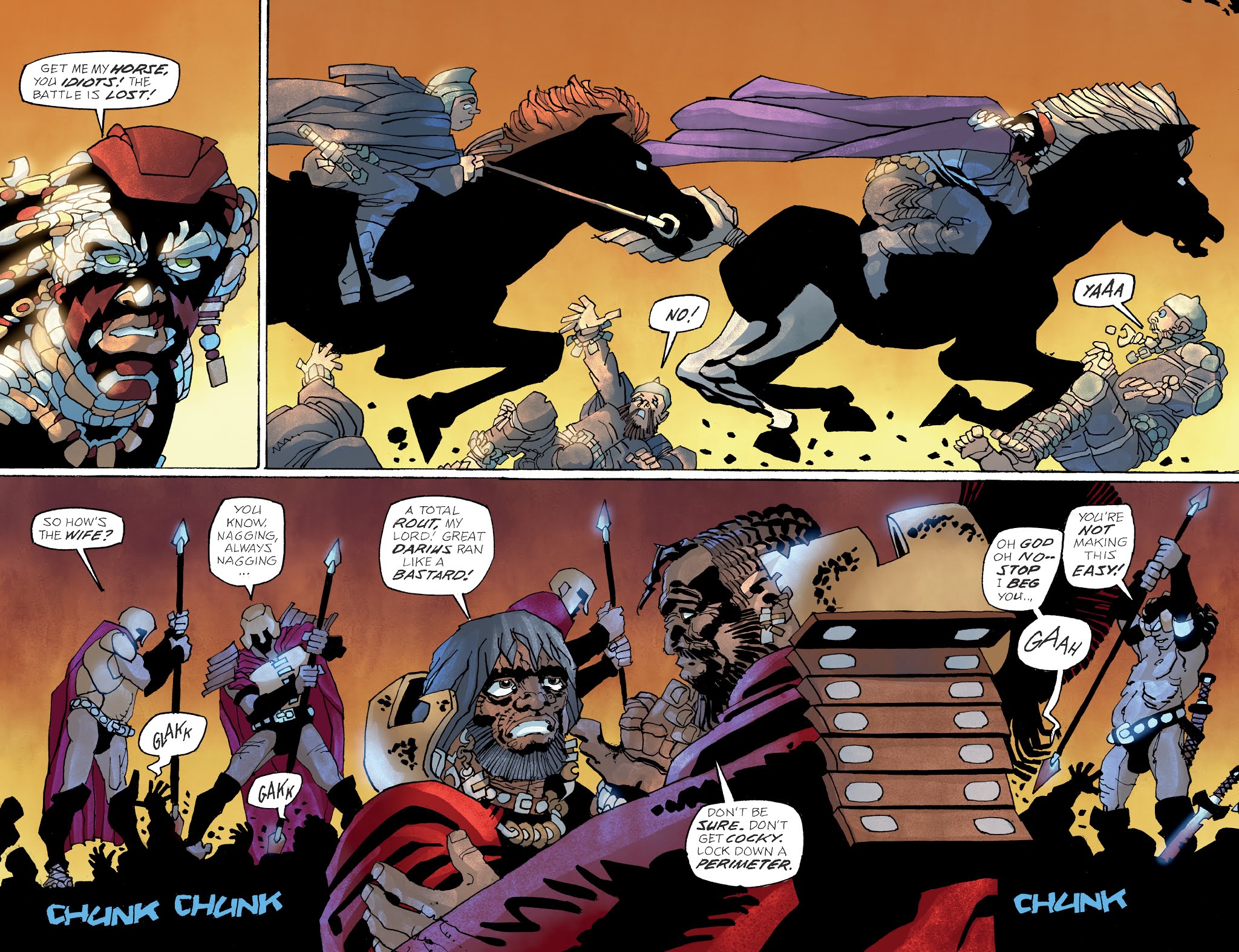 Read online Xerxes: The Fall of the House of Darius and the Rise of Alexander comic -  Issue #4 - 22