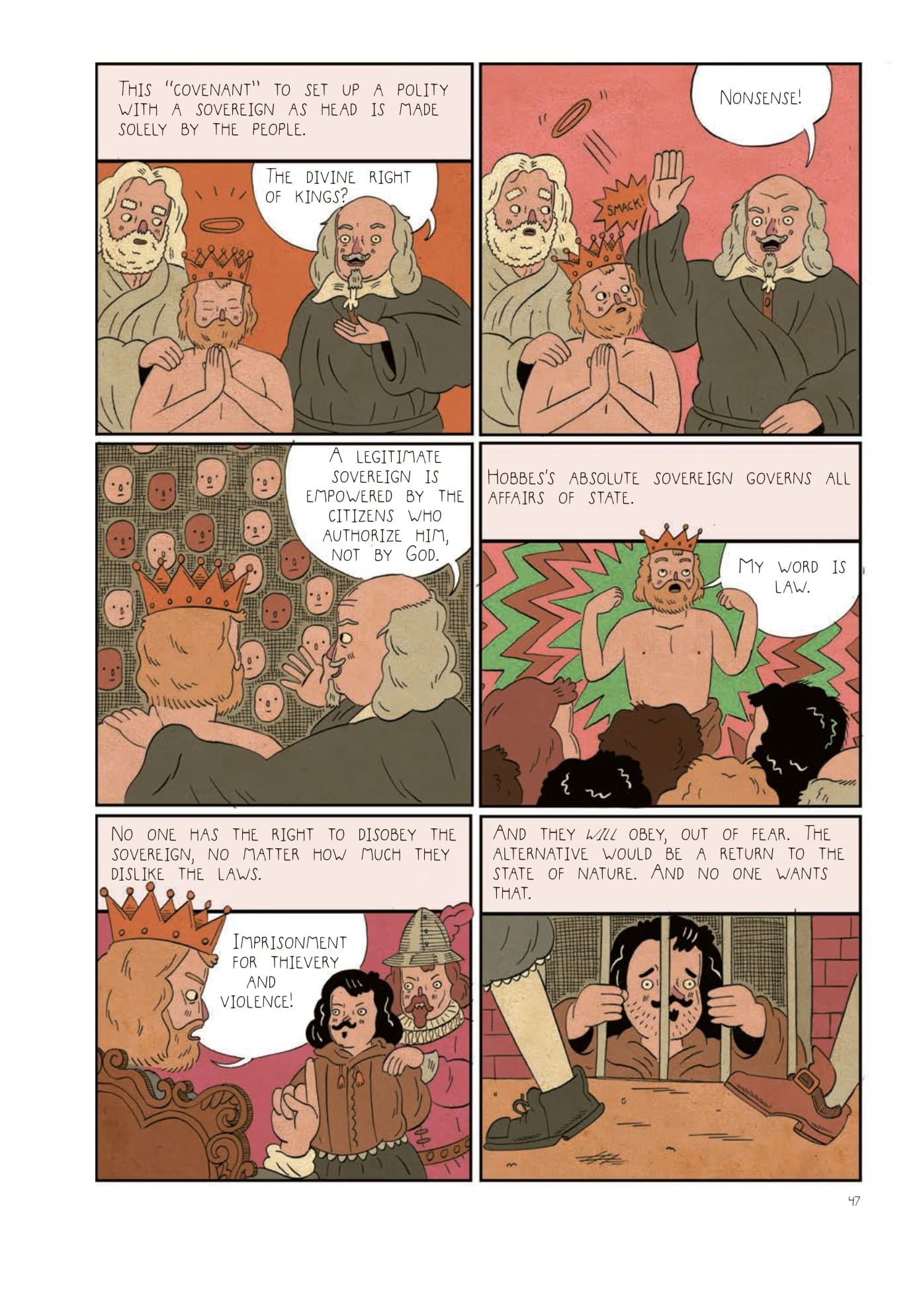 Read online Heretics!: The Wondrous (and Dangerous) Beginnings of Modern Philosophy comic -  Issue # TPB (Part 1) - 48