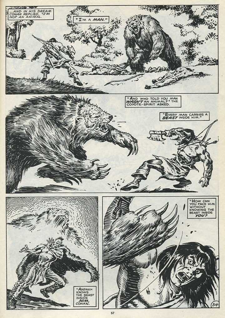 Read online The Savage Sword Of Conan comic -  Issue #167 - 59