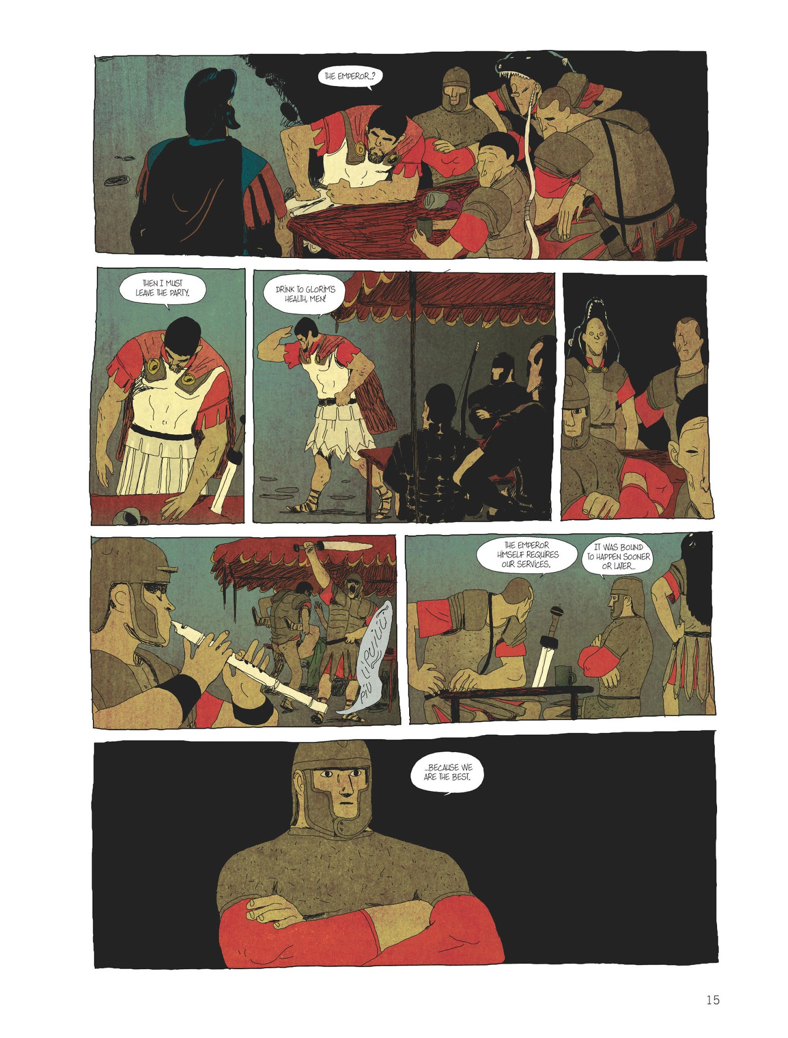 Read online For the Empire comic -  Issue #1 - 15