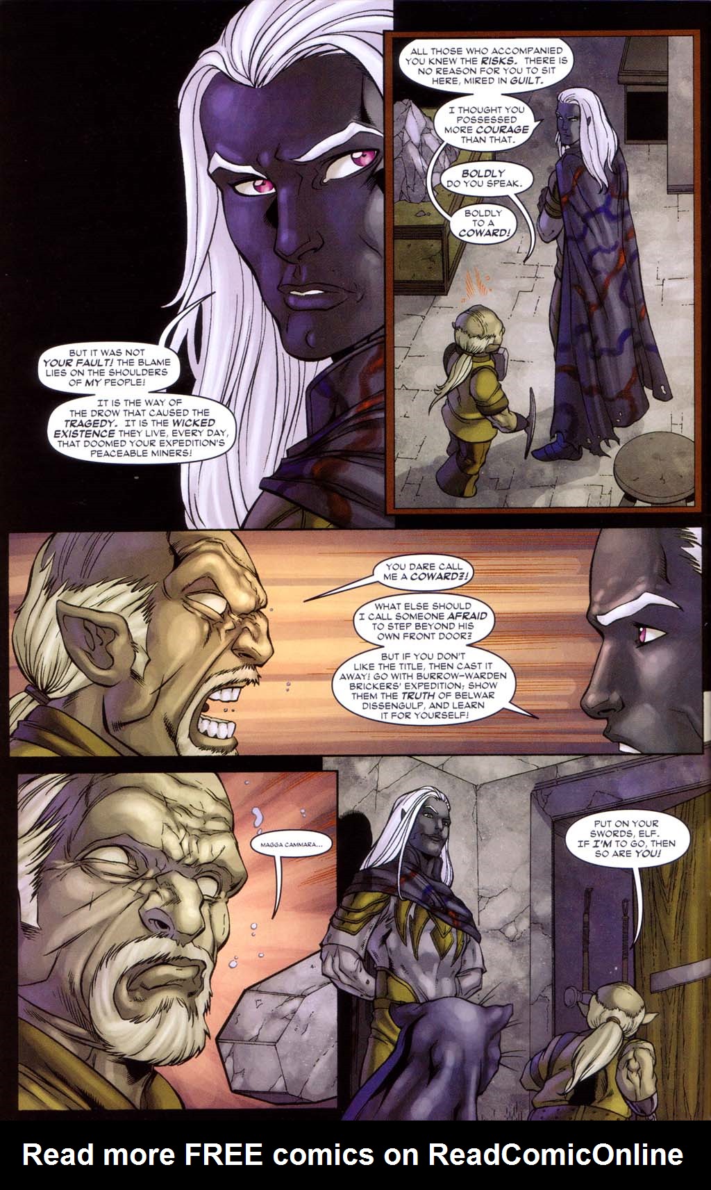 Read online Forgotten Realms: Exile comic -  Issue #2 - 11