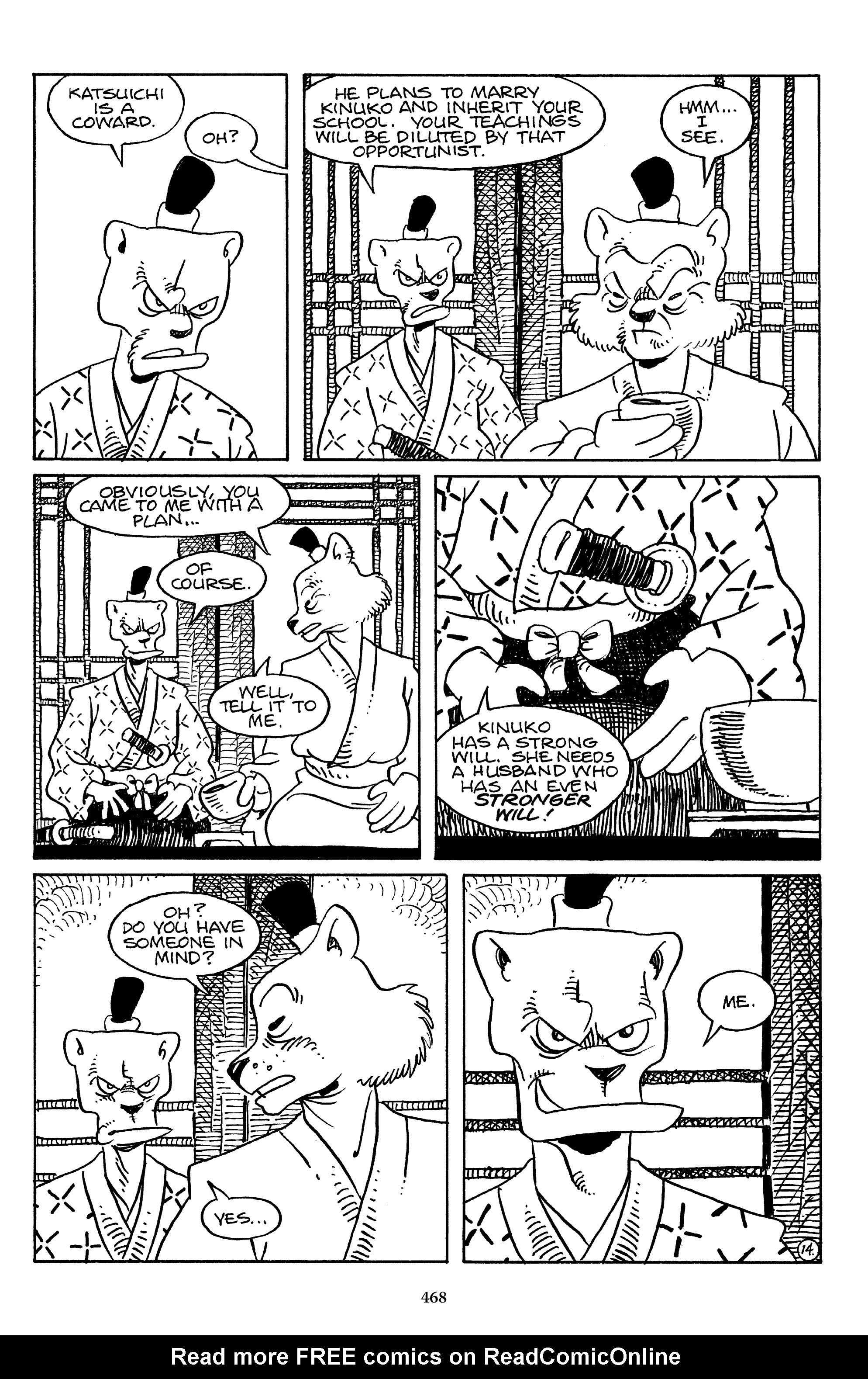 Read online The Usagi Yojimbo Saga comic -  Issue # TPB 4 - 464